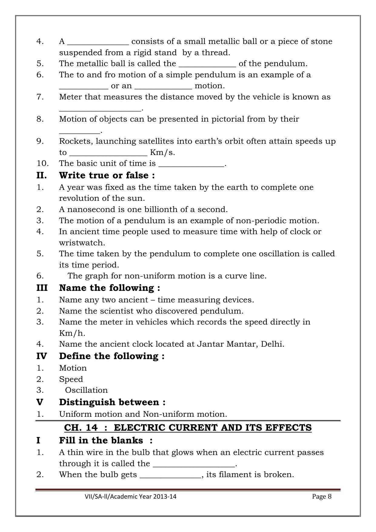 CBSE Worksheets for Class 7 Geography All Chapters Assignment 2 - Page 8