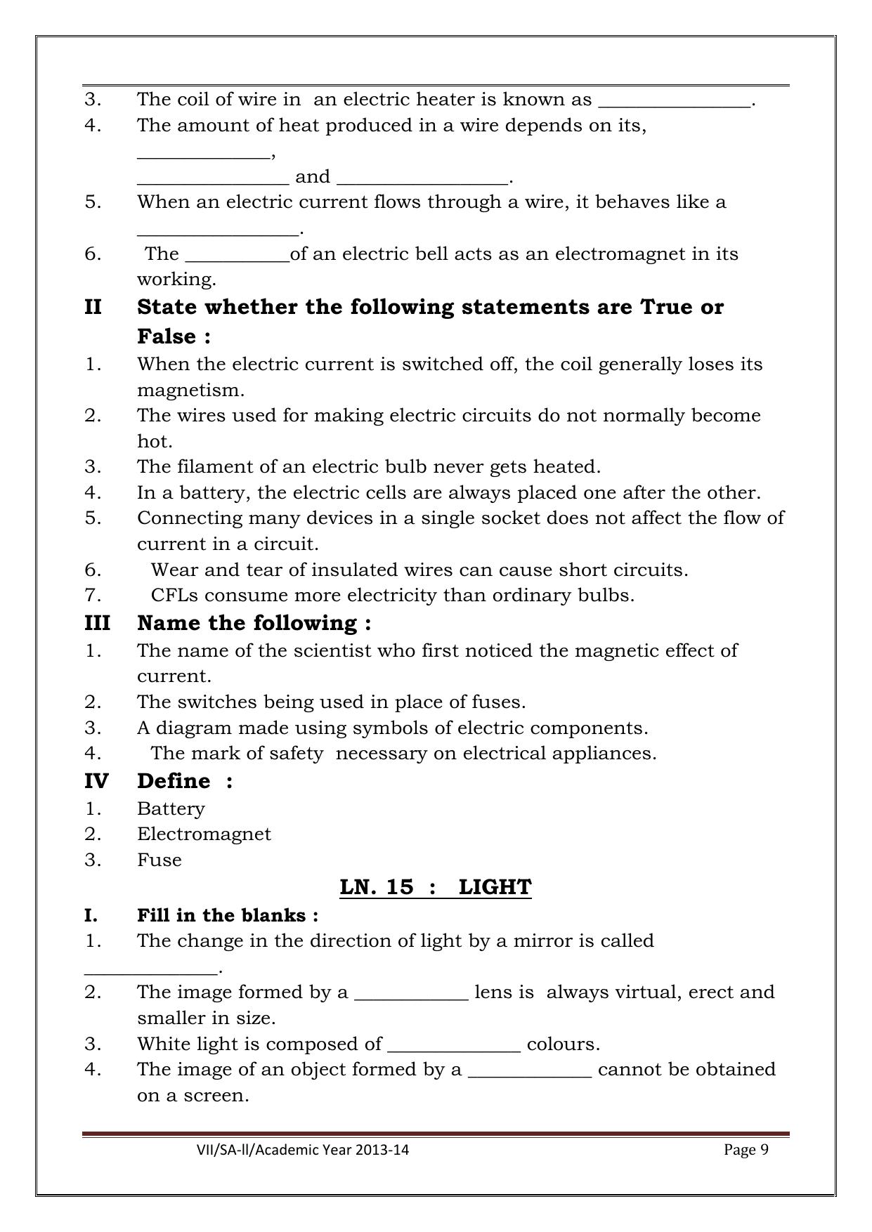 CBSE Worksheets for Class 7 Geography All Chapters Assignment 2 - Page 9