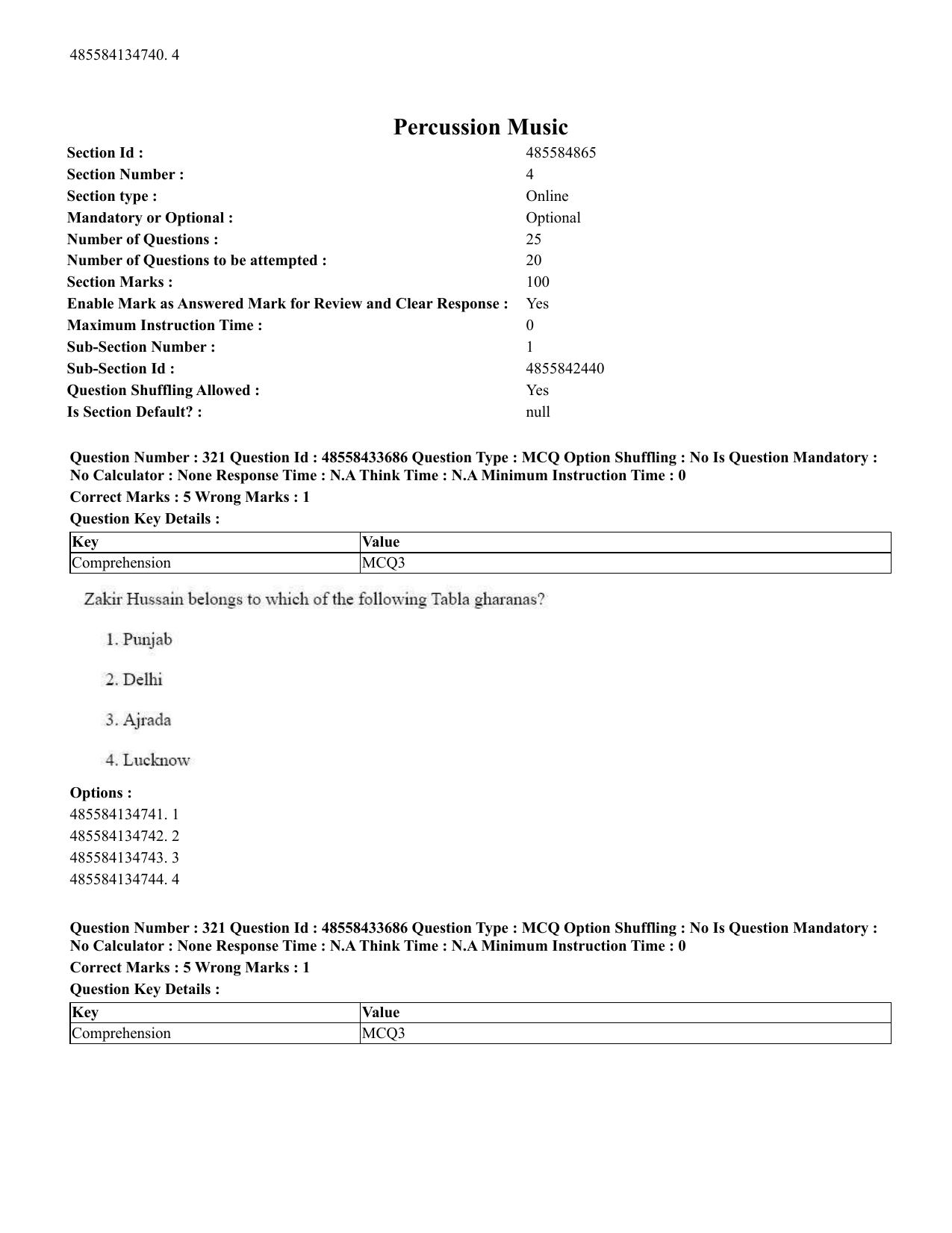 CUET 2023 English Malayalam Shift 1 Question Papers - 18 June 2023 - Page 305