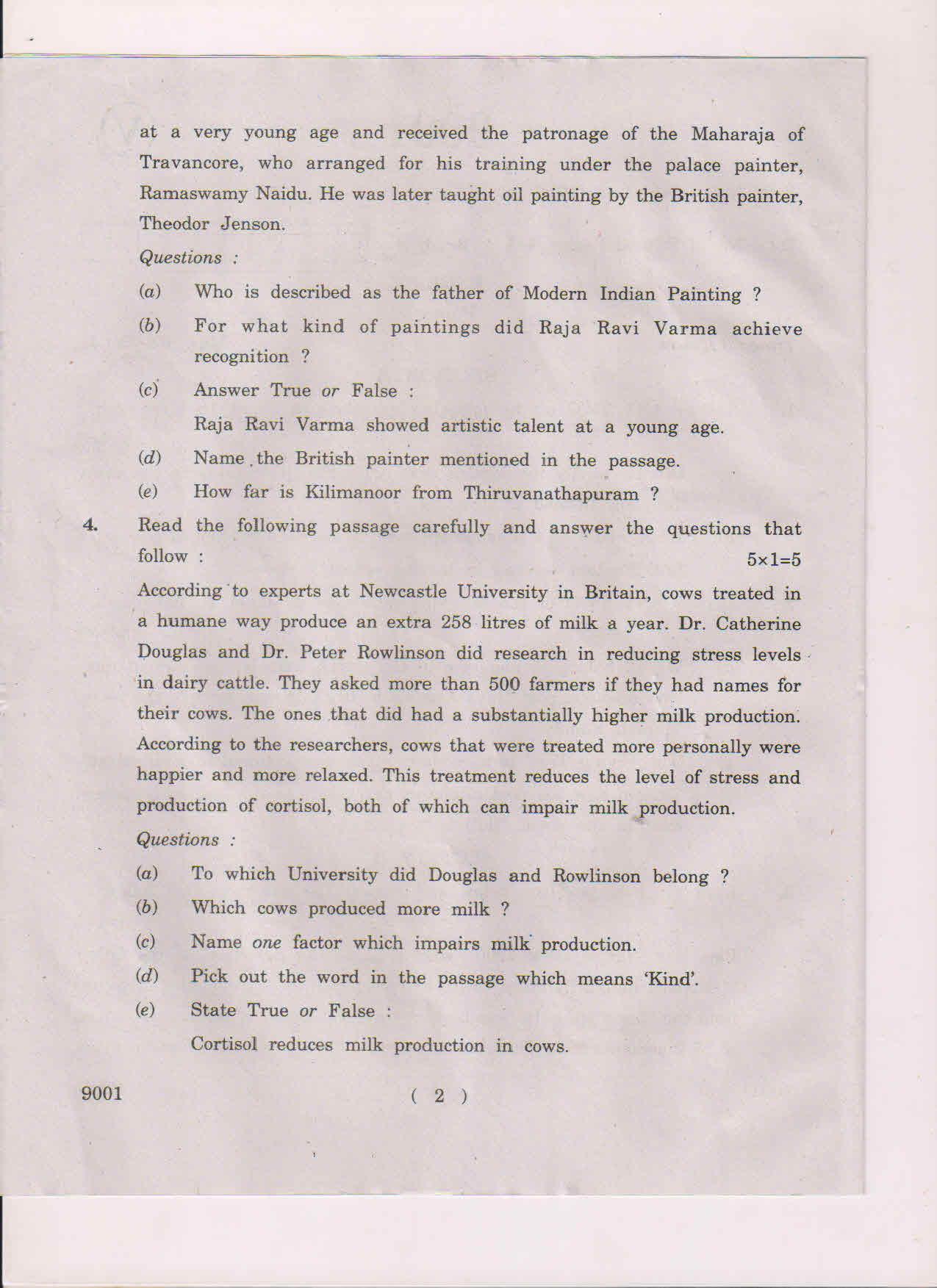 AP Inter 2nd Year English-II March-2019-Vocational Question Paper - Page 2