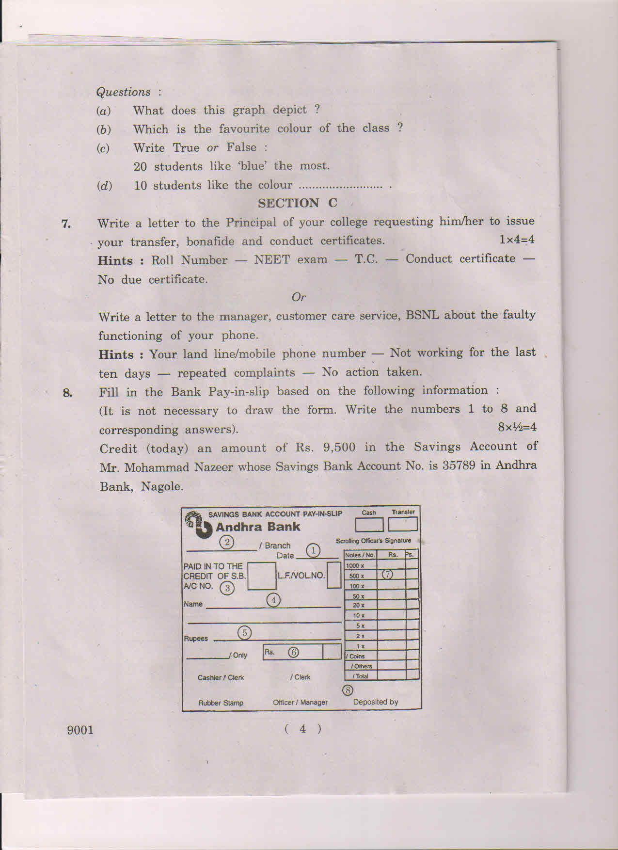 AP Inter 2nd Year English-II March-2019-Vocational Question Paper - Page 4
