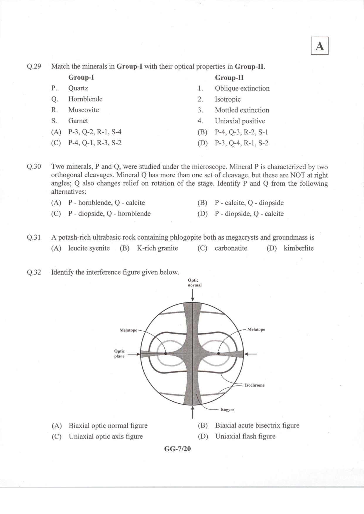 JAM 2014: GG Question Paper - Page 9