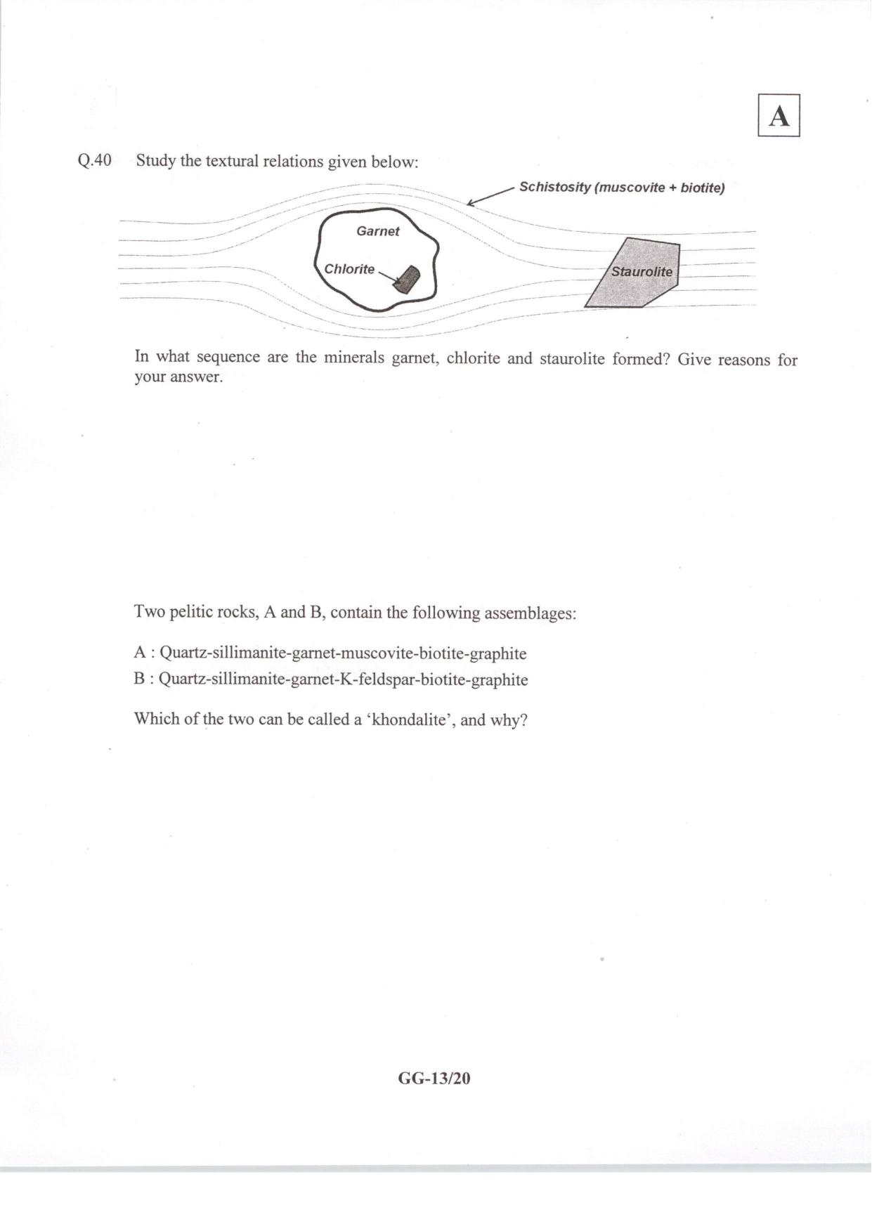 JAM 2014: GG Question Paper - Page 15