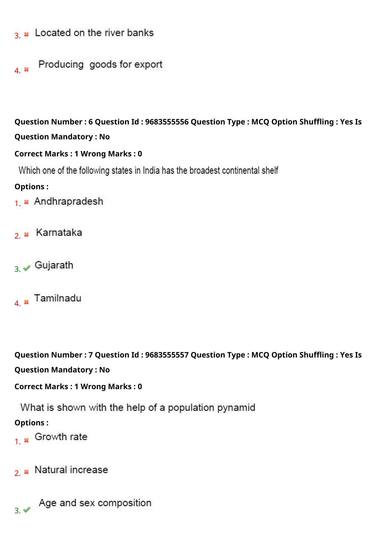 TS CPGET 2021 PGD in Geographical Cartography (Shift 1) Question Paper with Answer Key - Page 5