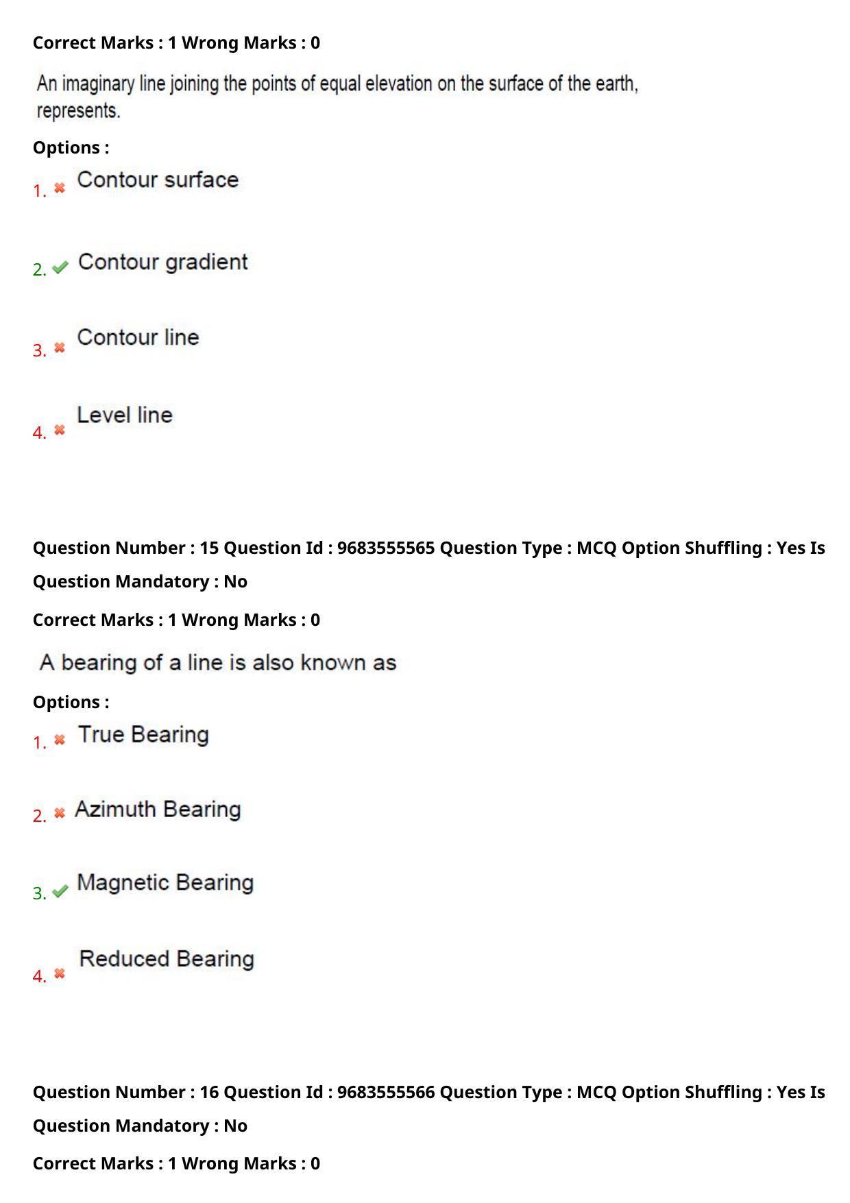 TS CPGET 2021 PGD in Geographical Cartography (Shift 1) Question Paper with Answer Key - Page 9