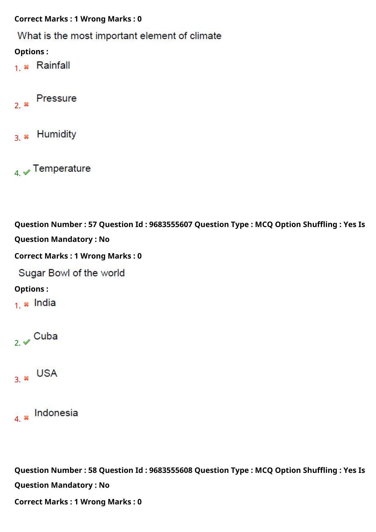 TS CPGET 2021 PGD in Geographical Cartography (Shift 1) Question Paper with Answer Key - Page 29