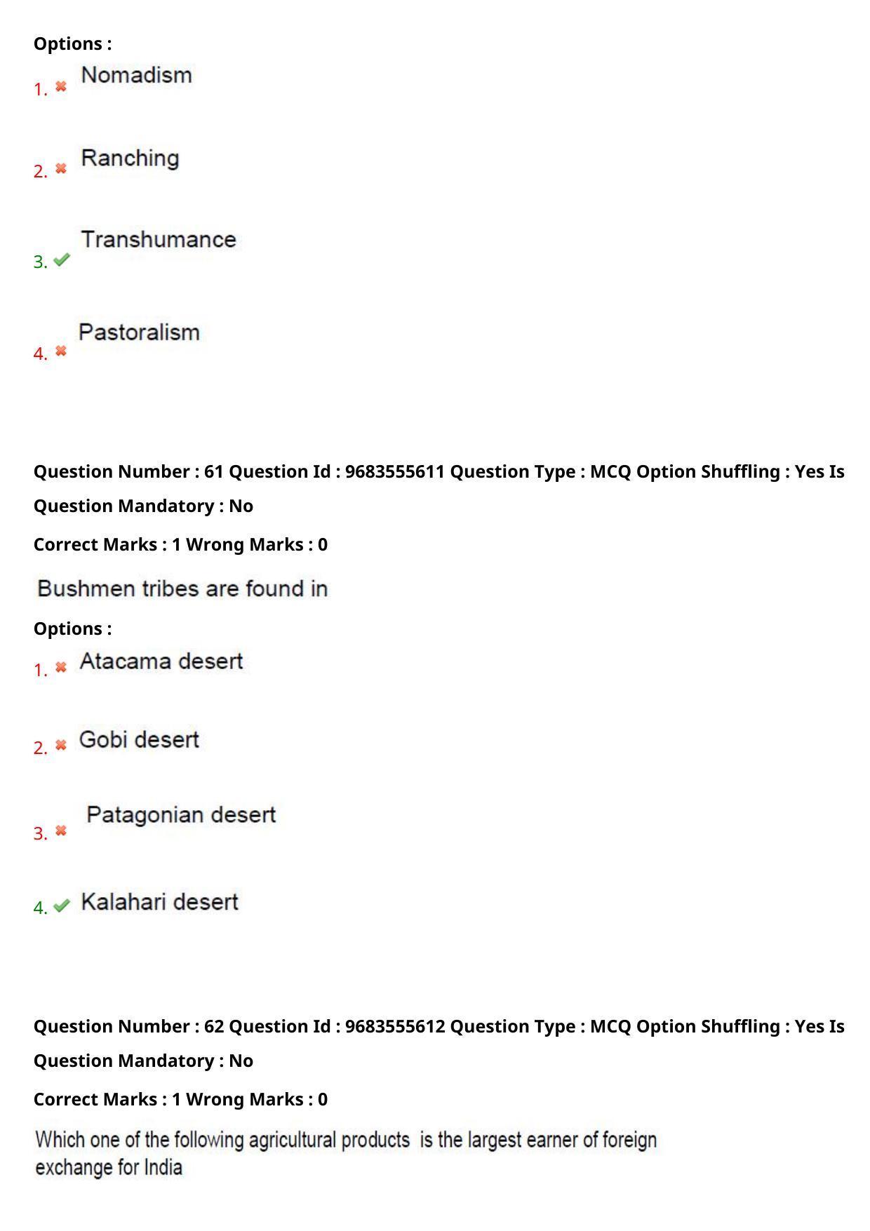 TS CPGET 2021 PGD in Geographical Cartography (Shift 1) Question Paper with Answer Key - Page 31