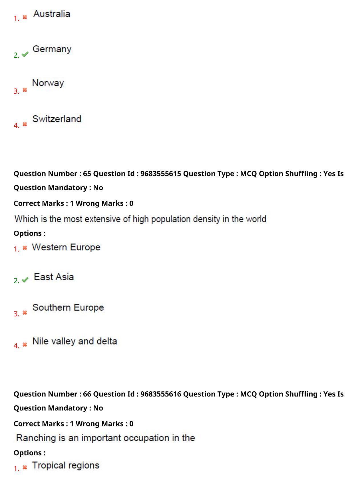 TS CPGET 2021 PGD in Geographical Cartography (Shift 1) Question Paper with Answer Key - Page 33
