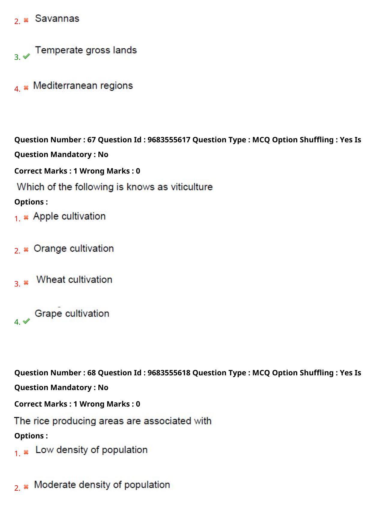 TS CPGET 2021 PGD in Geographical Cartography (Shift 1) Question Paper with Answer Key - Page 34