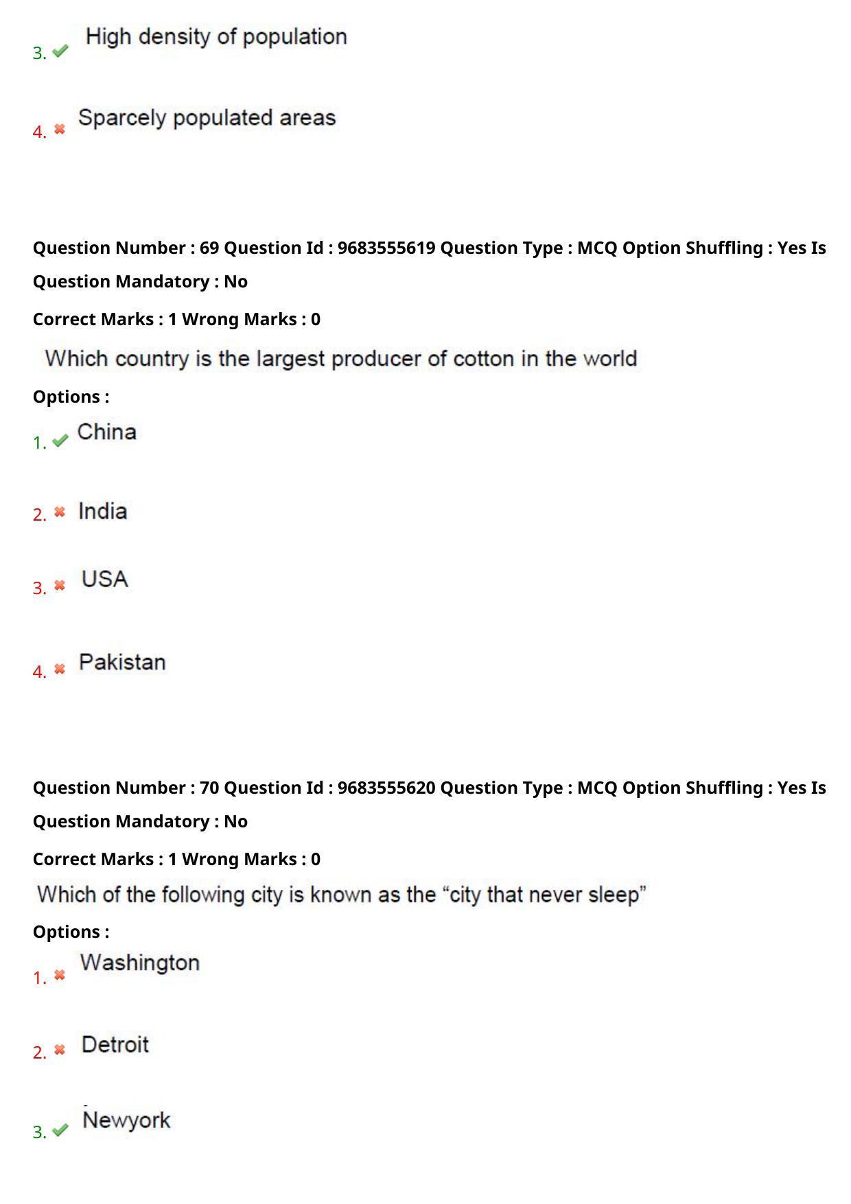 TS CPGET 2021 PGD in Geographical Cartography (Shift 1) Question Paper with Answer Key - Page 35