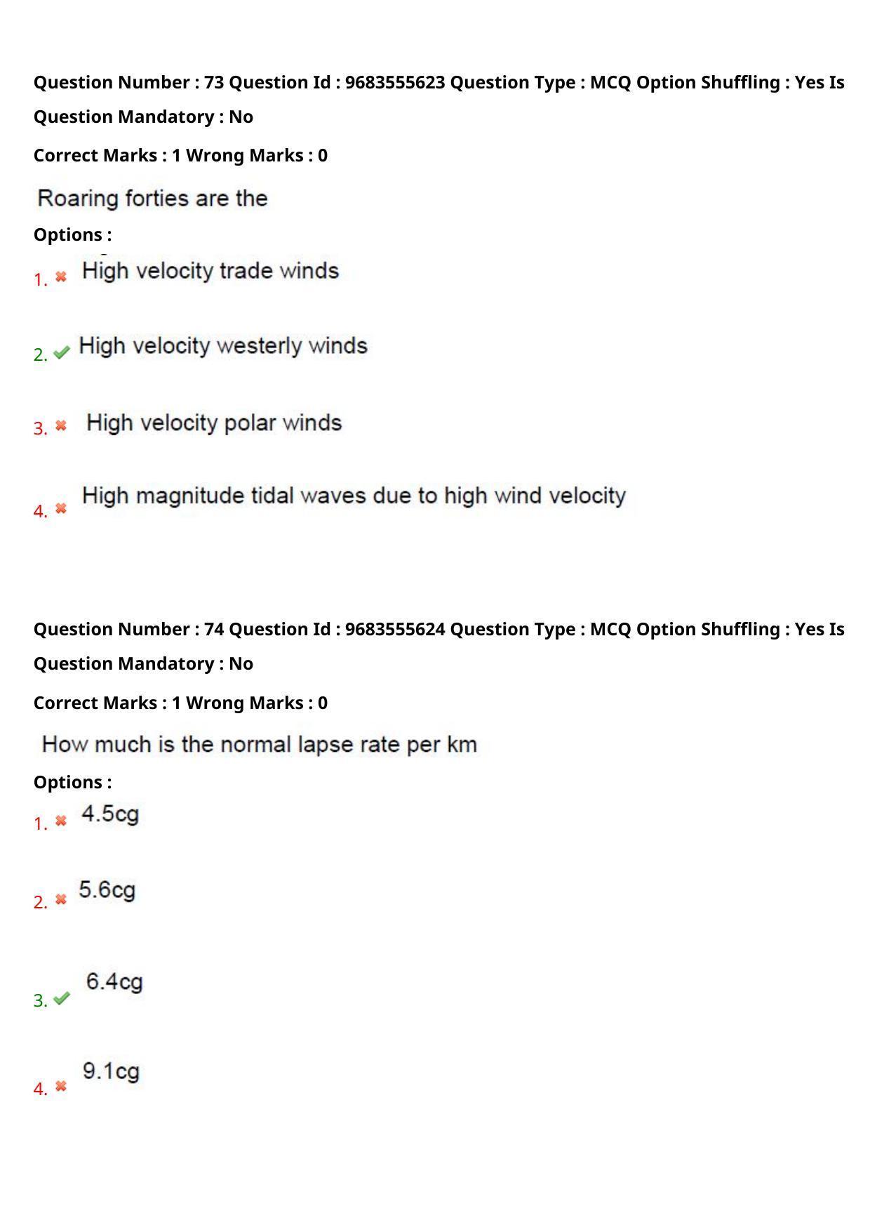 TS CPGET 2021 PGD in Geographical Cartography (Shift 1) Question Paper with Answer Key - Page 37
