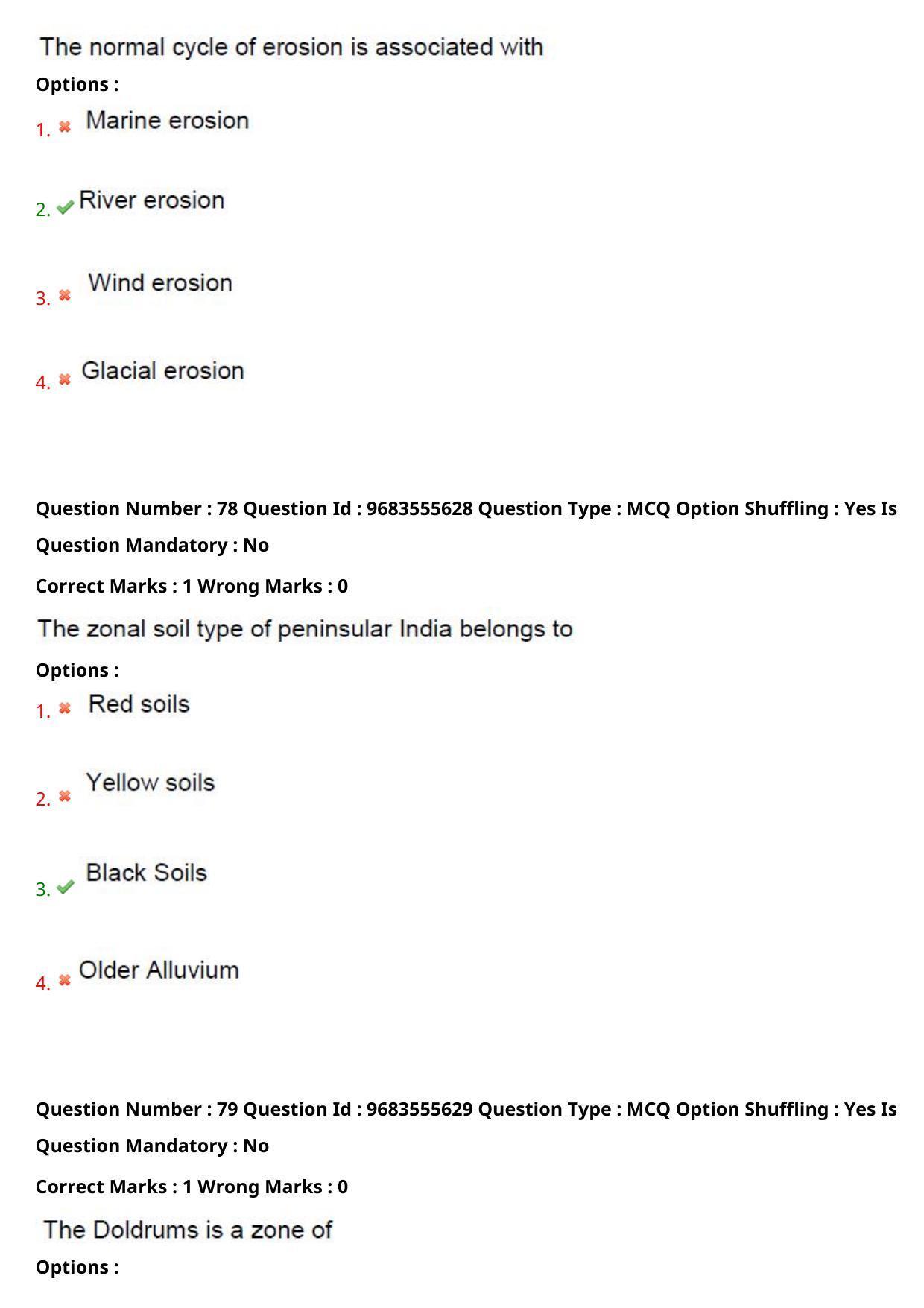 TS CPGET 2021 PGD in Geographical Cartography (Shift 1) Question Paper with Answer Key - Page 39