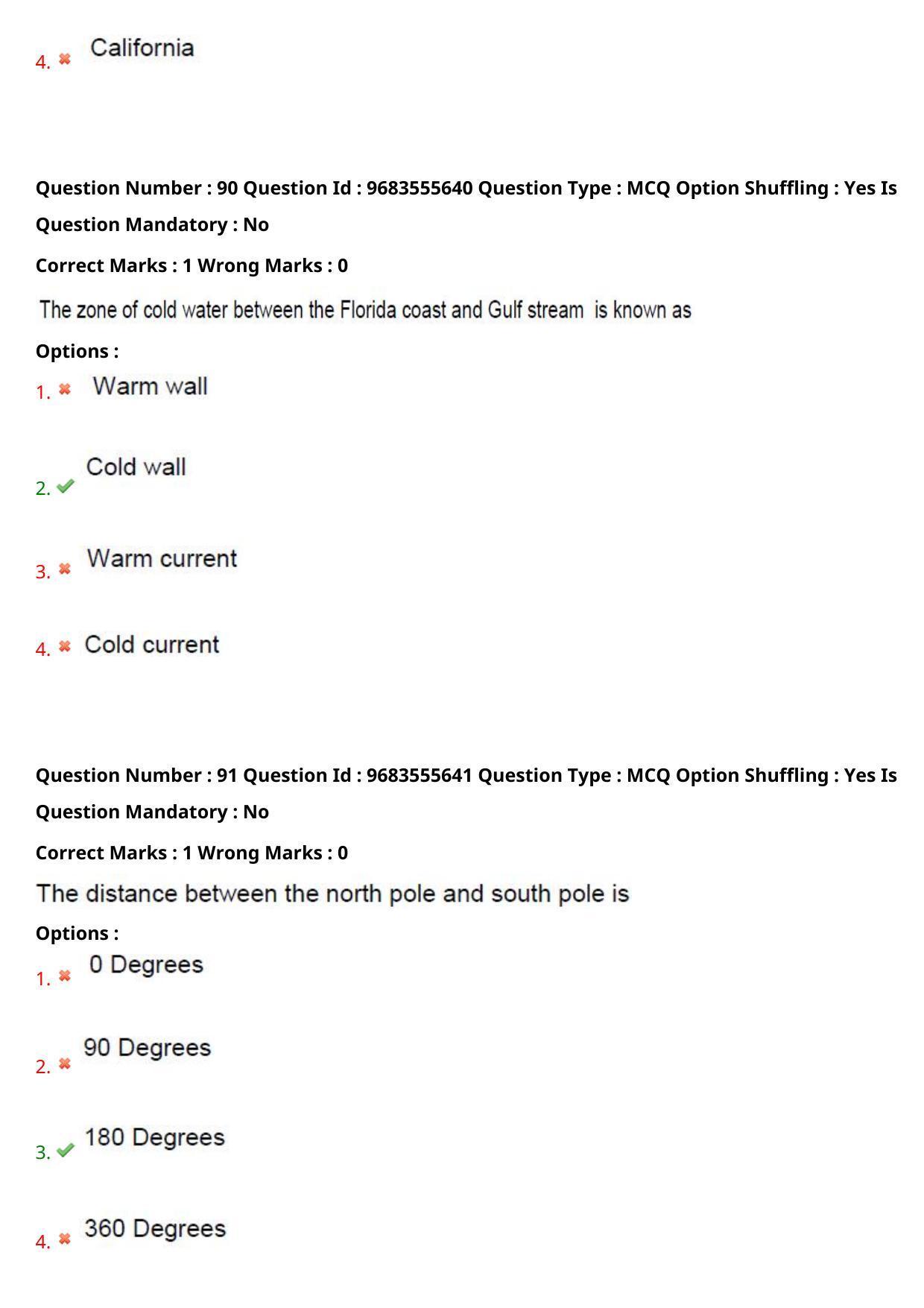 TS CPGET 2021 PGD in Geographical Cartography (Shift 1) Question Paper with Answer Key - Page 45