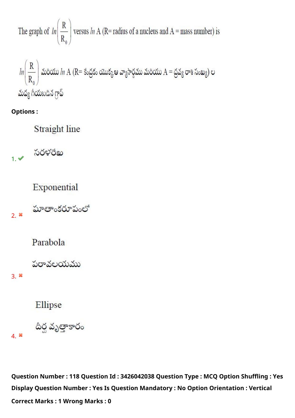 TS EAMCET 2021 Agriculture and Medical Question Paper with Key (9 August 2021 Afternoon (English & Telugu)) - Page 138