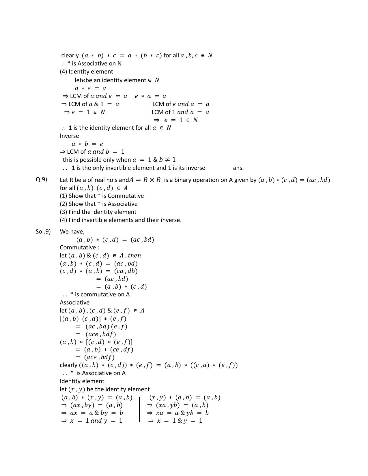 CBSE Class 12 Maths Relations and Functions Assignment 4 - Page 5