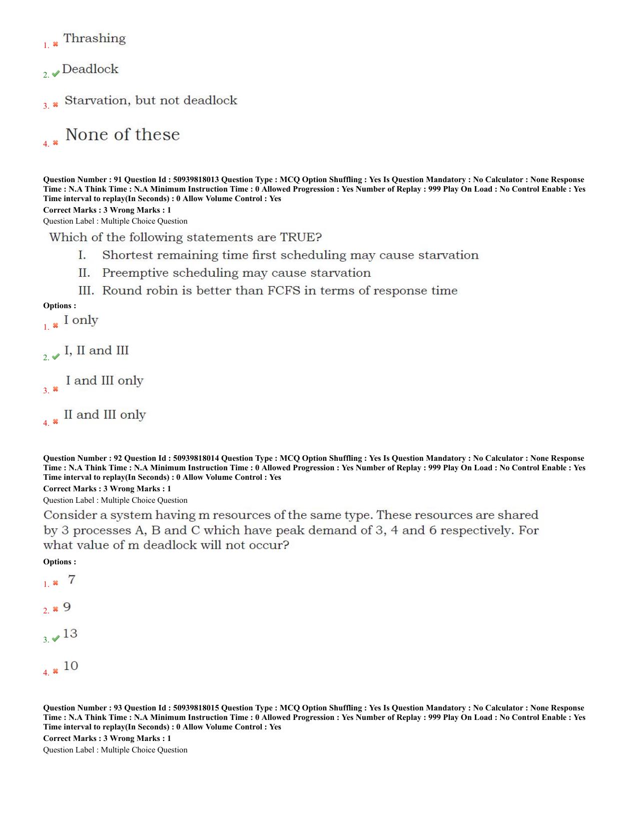 BHU RET Computer Science 2020 Question Paper  - Page 41