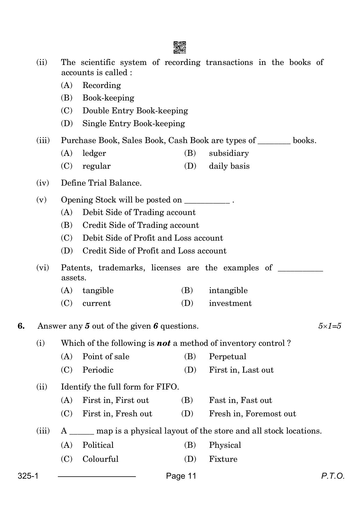CBSE Class 12 Retail 2024 Question Paper - Page 11