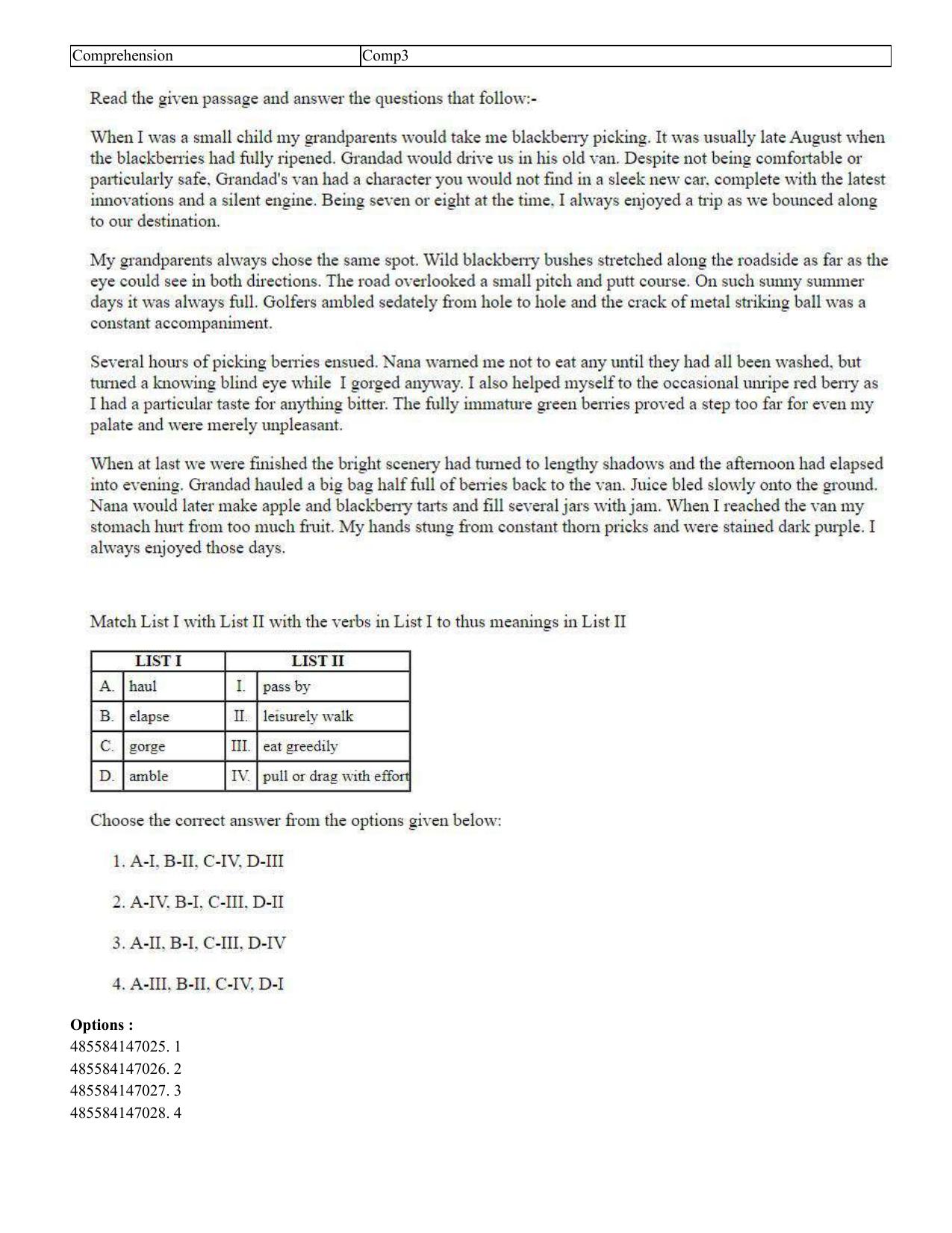 CUET 2023 International Shift 1 Question Papers - 22 June 2023 - Page 13