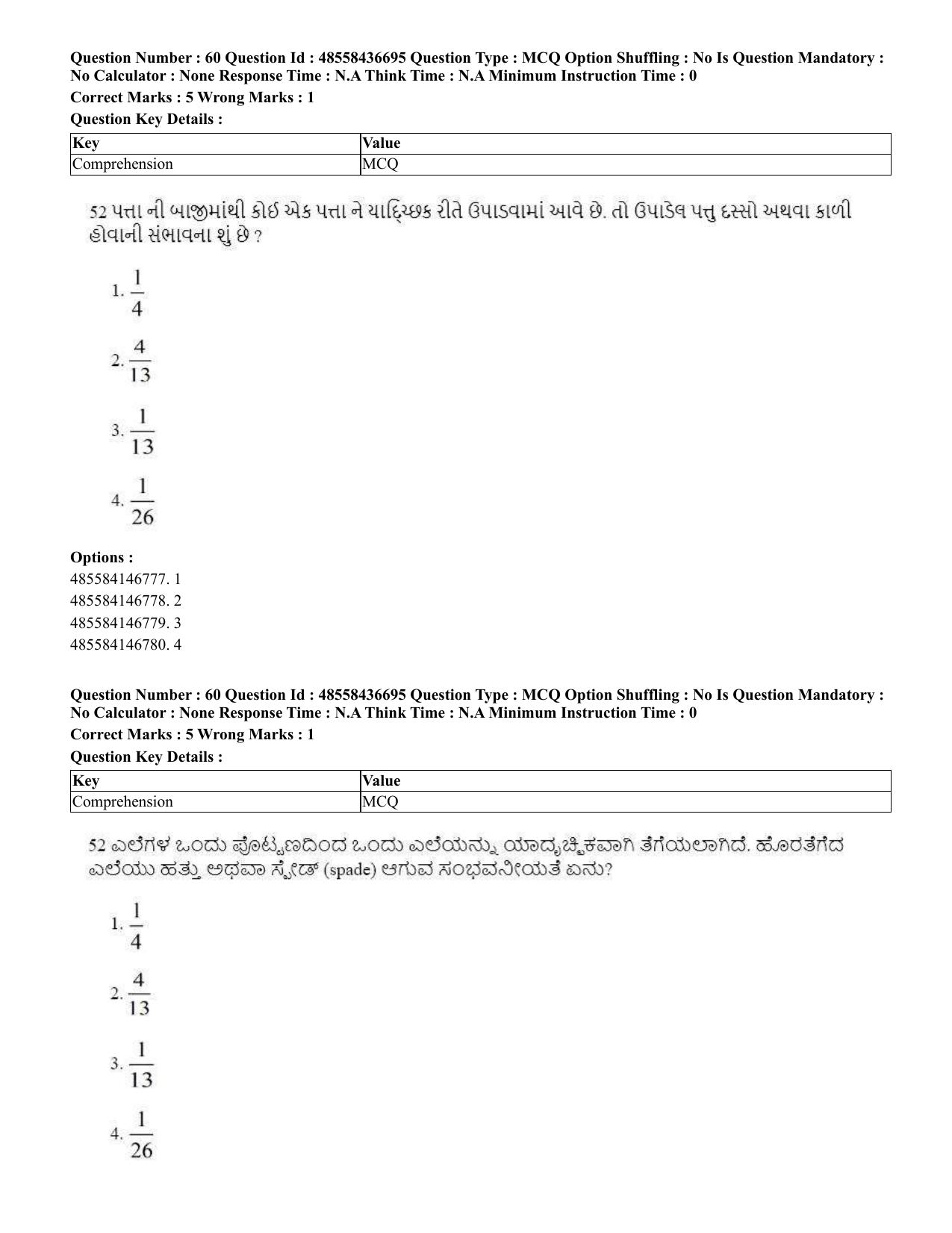 CUET 2023 International Shift 1 Question Papers - 22 June 2023 - Page 98