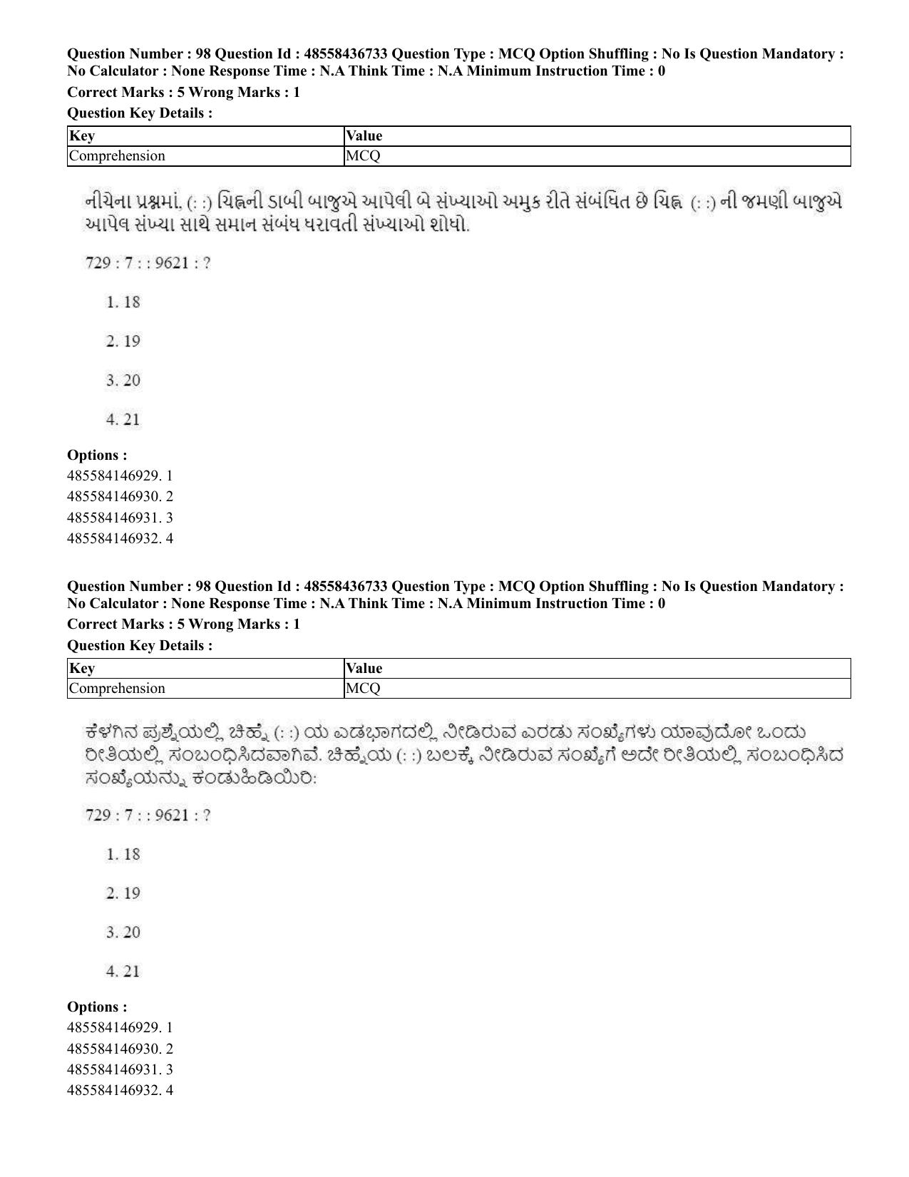CUET 2023 International Shift 1 Question Papers - 22 June 2023 - Page 364