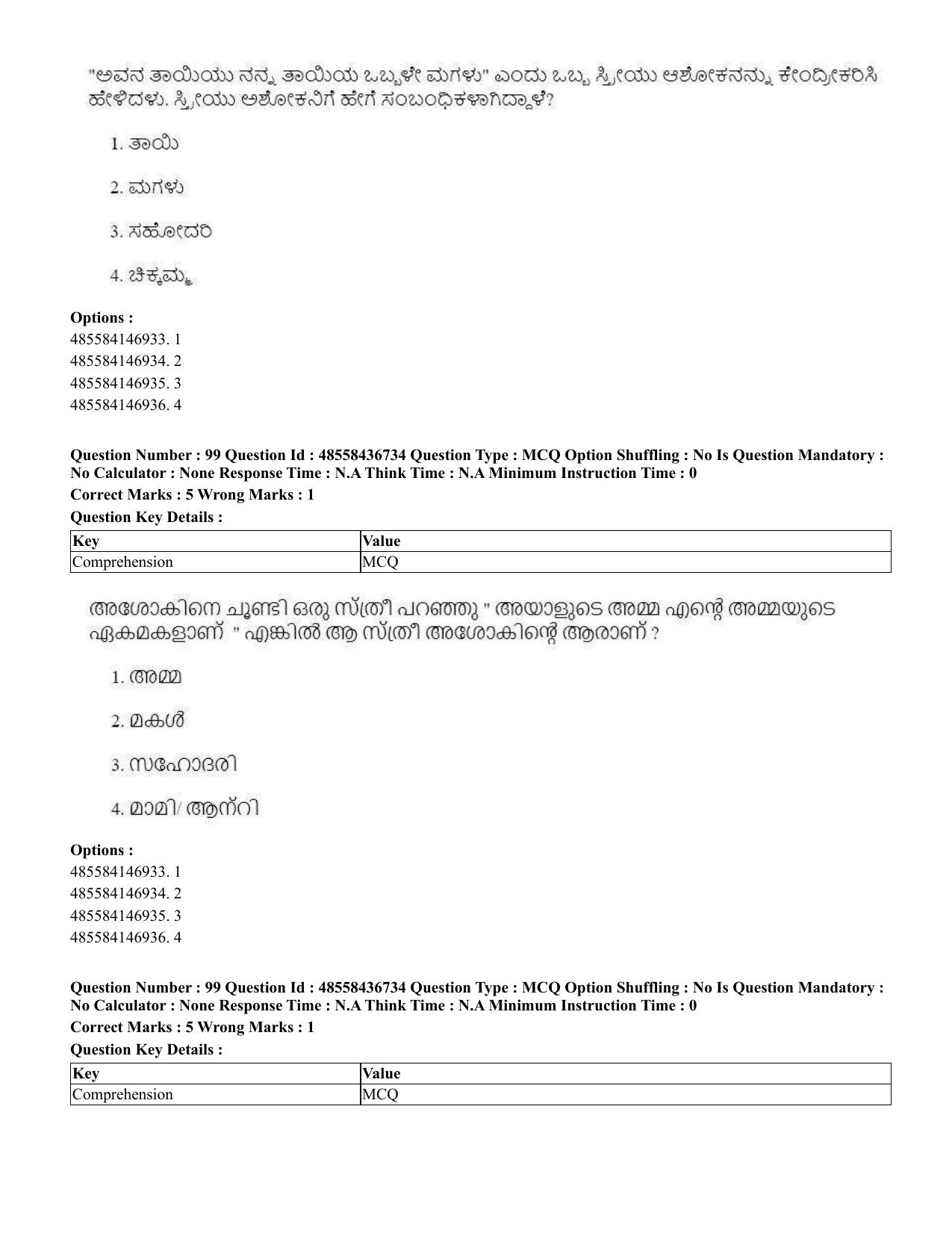CUET 2023 International Shift 1 Question Papers - 22 June 2023 - Page 371