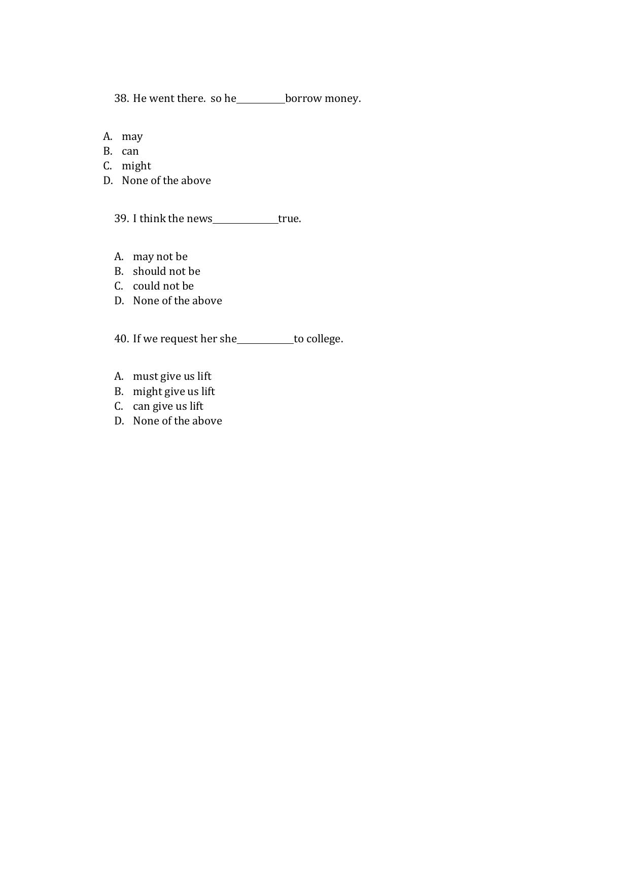 UG - English - IMU CET Model Question Papers - CET (Set-II) - Page 8