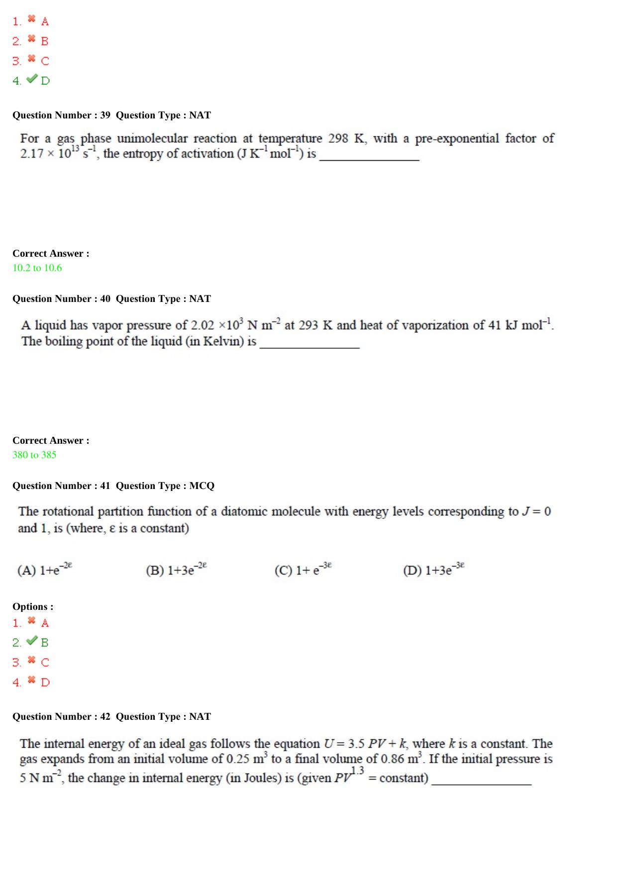 GATE 2015 Chemistry (CY) Question Paper with Answer Key - Page 14