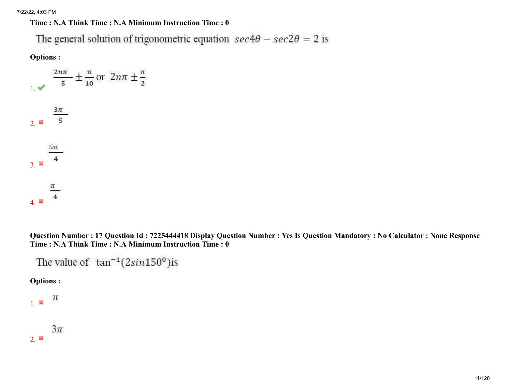 AP ECET 2022 - CHEMICAL ENGINEERING Question Paper With Preliminary Keys  - Page 11