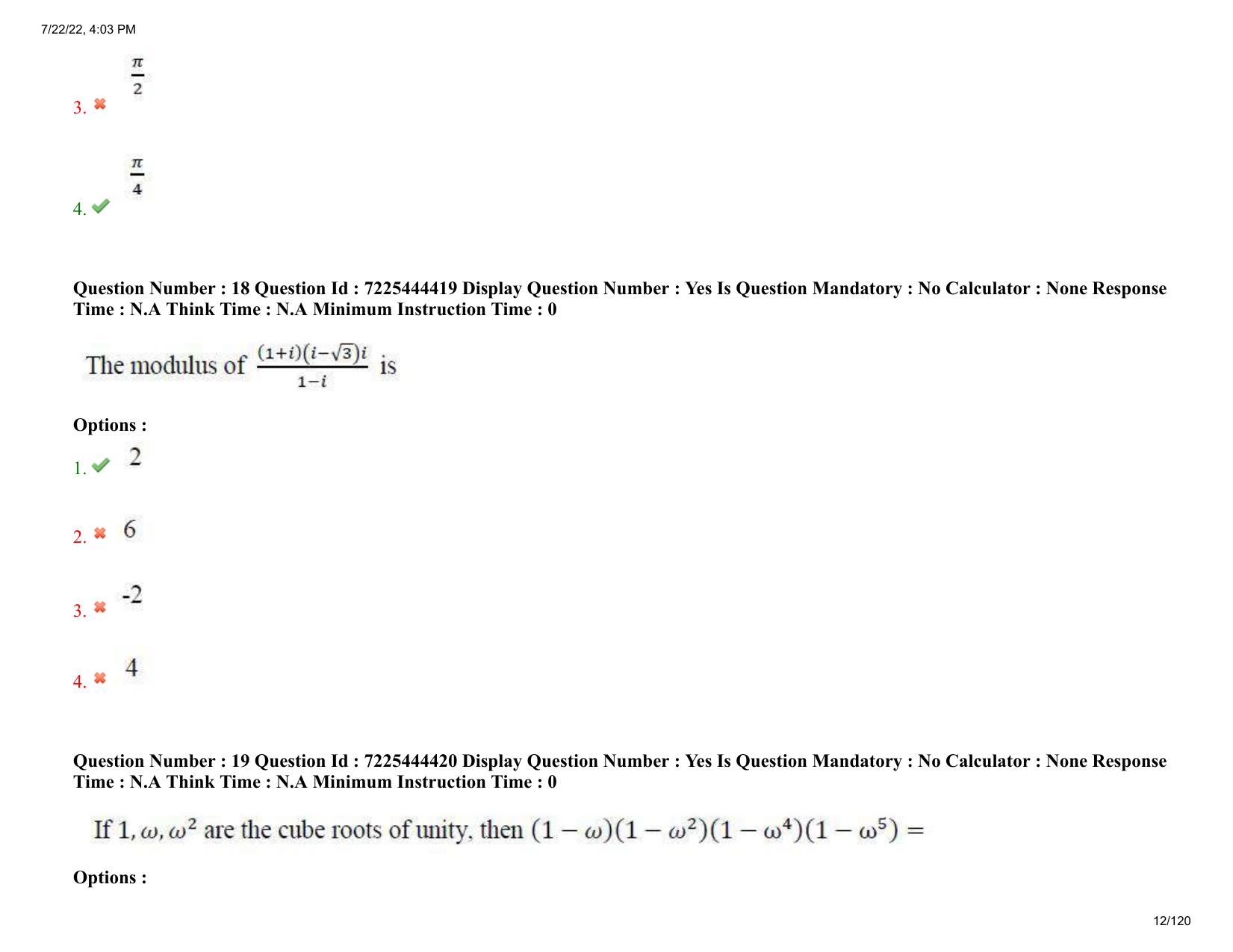 AP ECET 2022 - CHEMICAL ENGINEERING Question Paper With Preliminary Keys  - Page 12