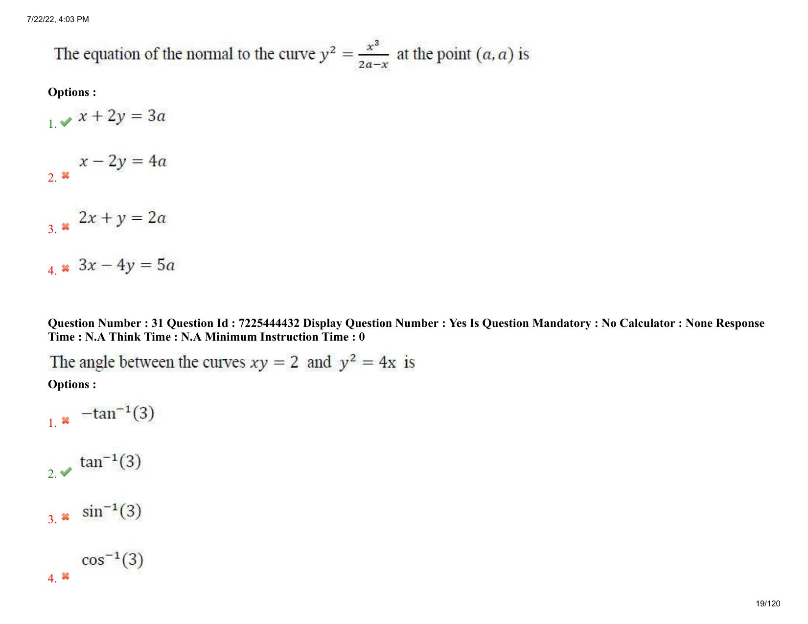 AP ECET 2022 - CHEMICAL ENGINEERING Question Paper With Preliminary Keys  - Page 19