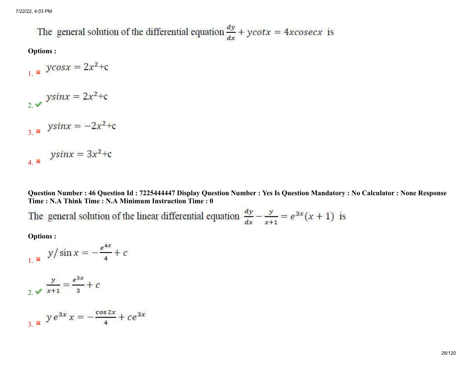 AP ECET 2022 - CHEMICAL ENGINEERING Question Paper With Preliminary Keys  - Page 28