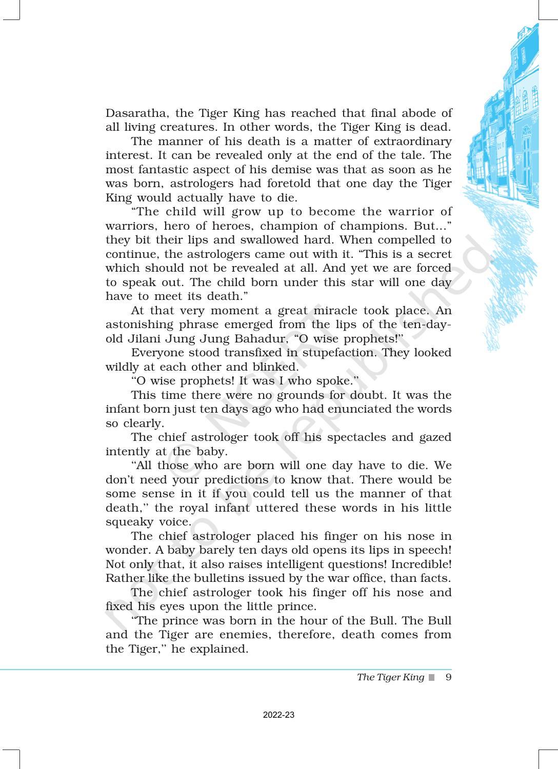 NCERT Book for Class 12 English Chapter 2 The Tiger King - Page 2