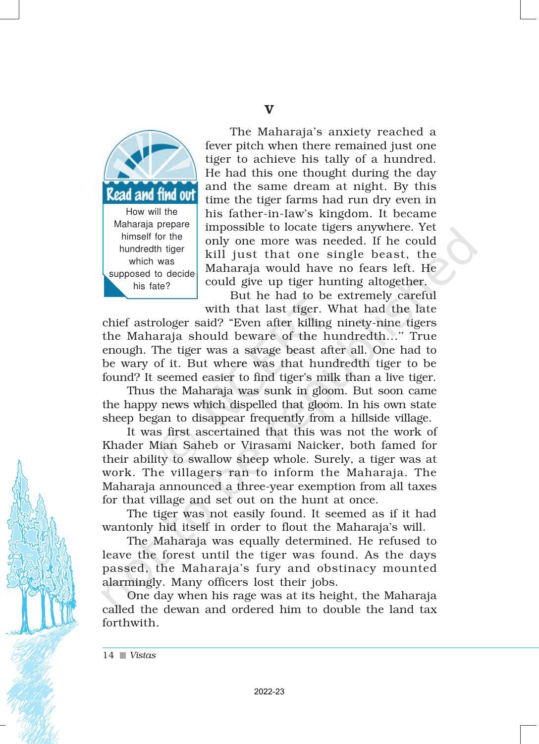 NCERT Book for Class 12 English Chapter 2 The Tiger King - Page 7