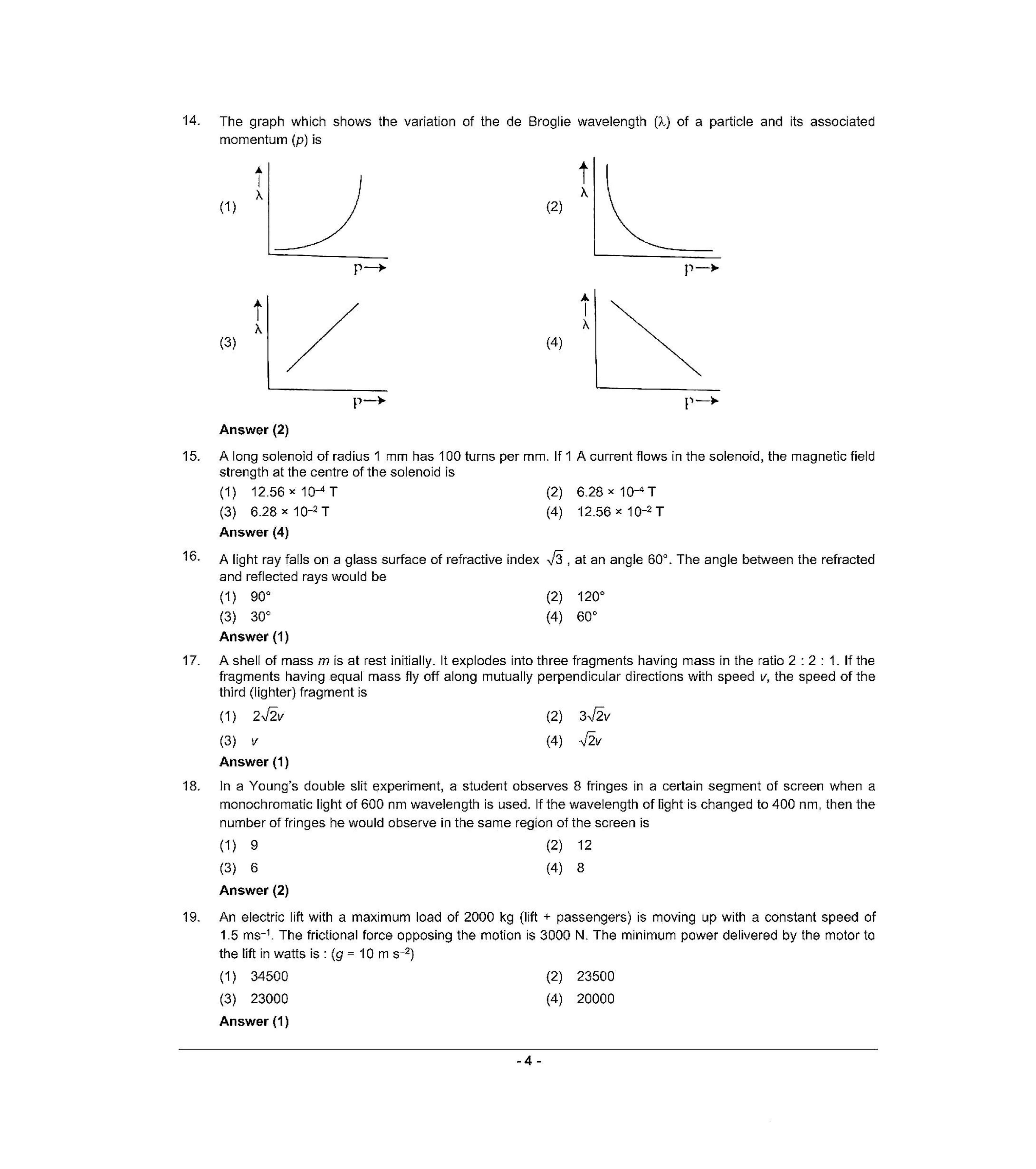 NEET S3 2021 Question Paper - Page 3