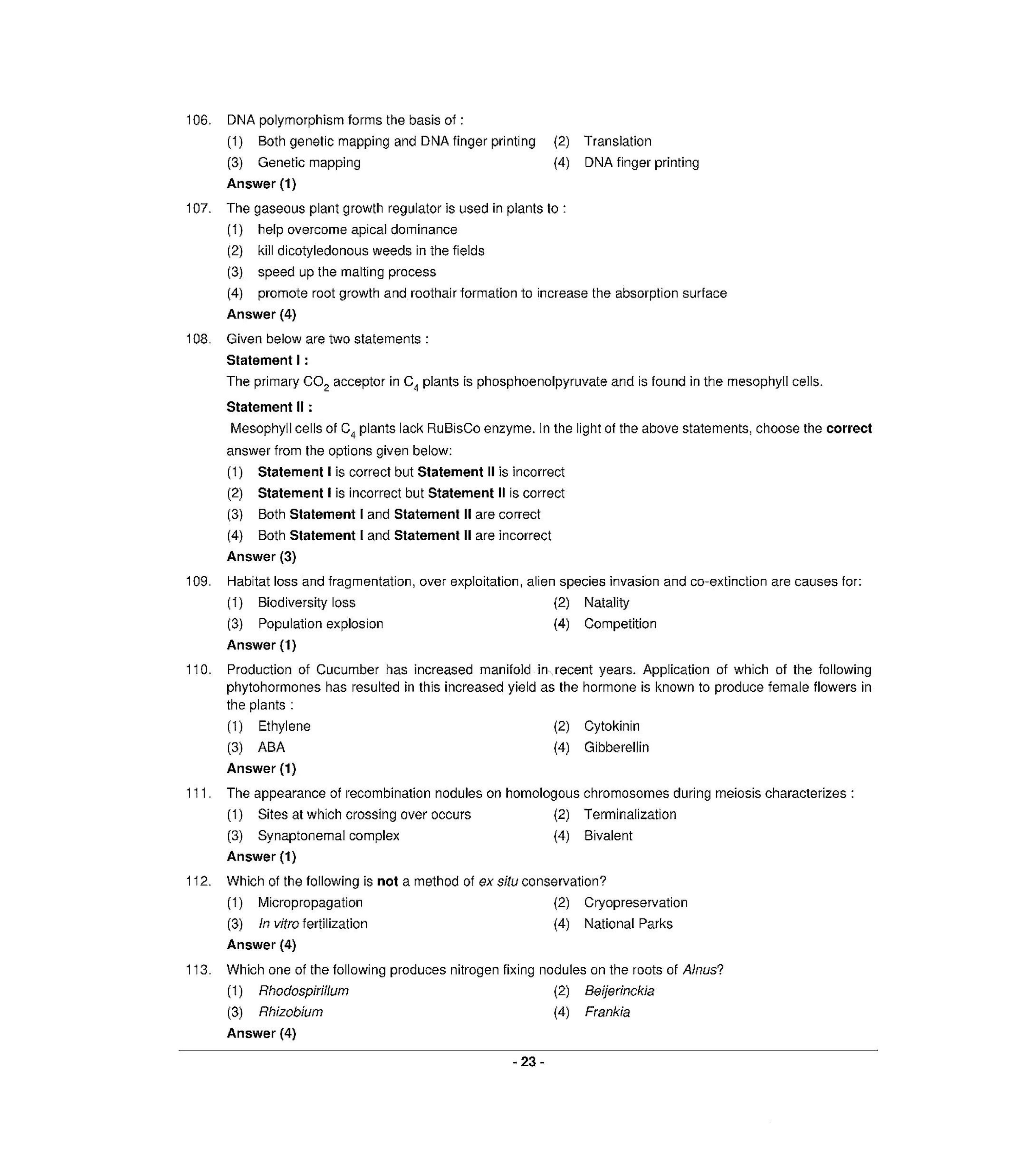 NEET S3 2021 Question Paper - Page 22