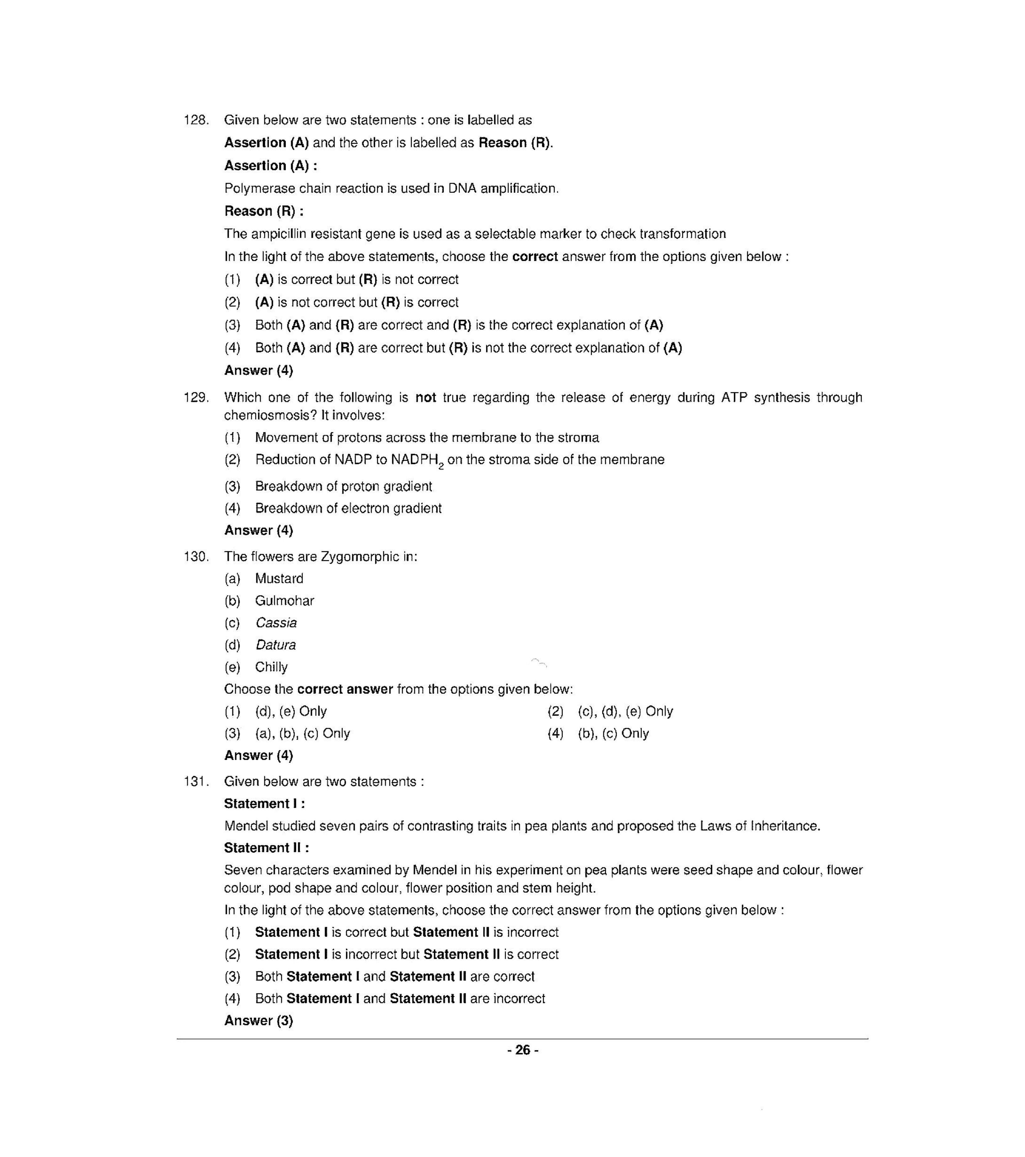 NEET S3 2021 Question Paper - Page 25