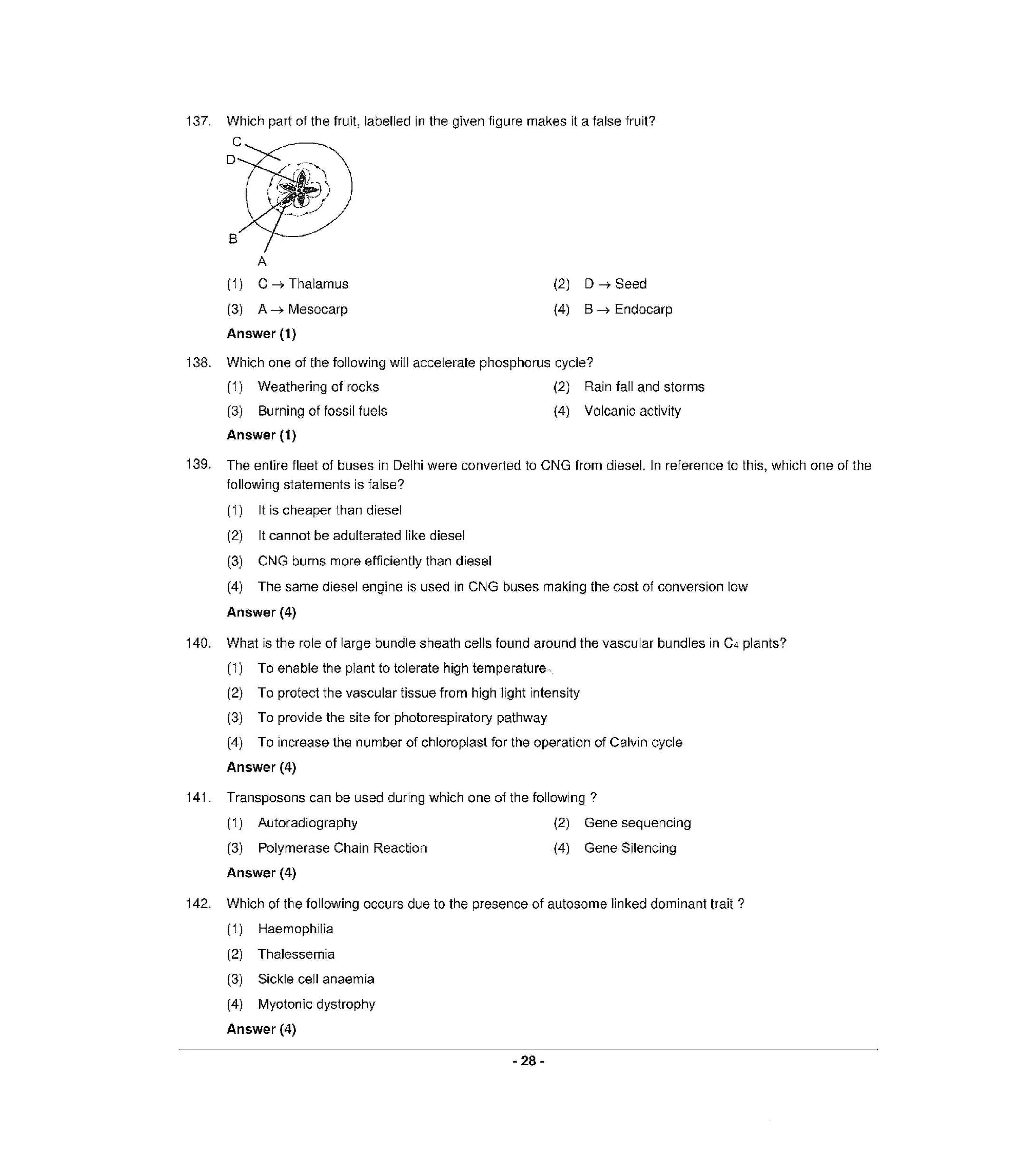 NEET S3 2021 Question Paper - Page 27