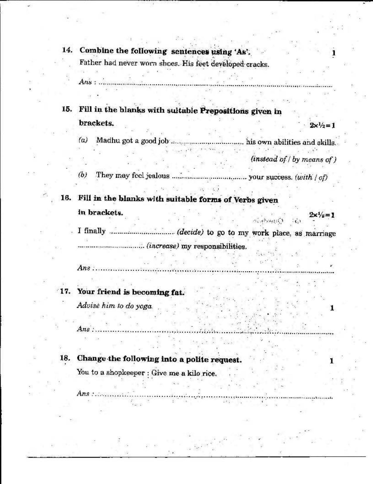 AP Class 10 English (Paper I) 2019 Question Paper - Page 7