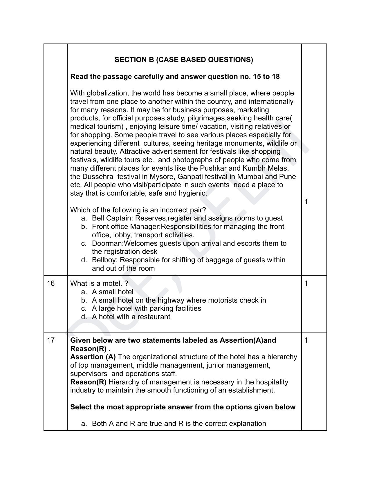 Edudel Class 12 Home Science (English) Practice Papers-1 (2023-24) - Page 6