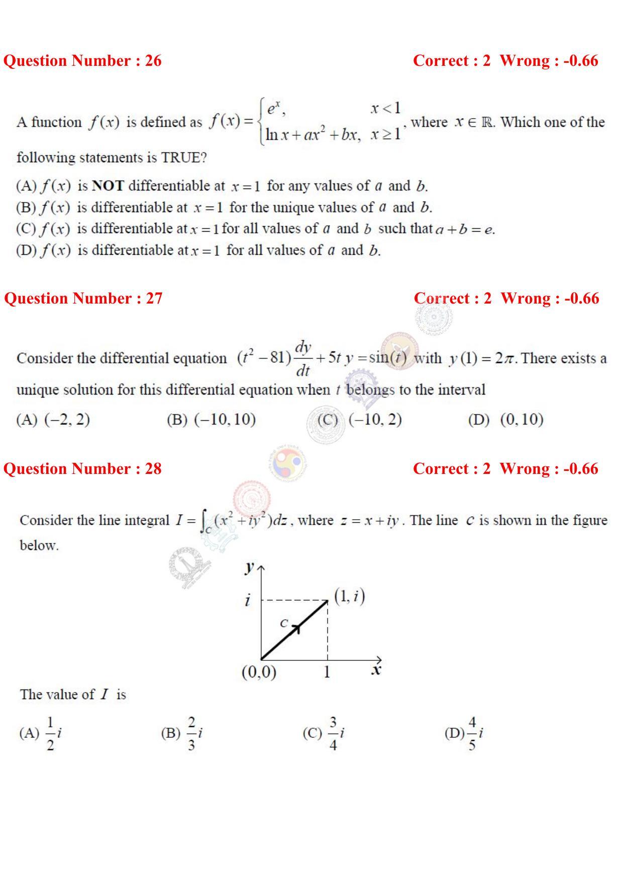 GATE 2017 Electrical Engineering (EE) Question Paper with Answer Key - Page 11
