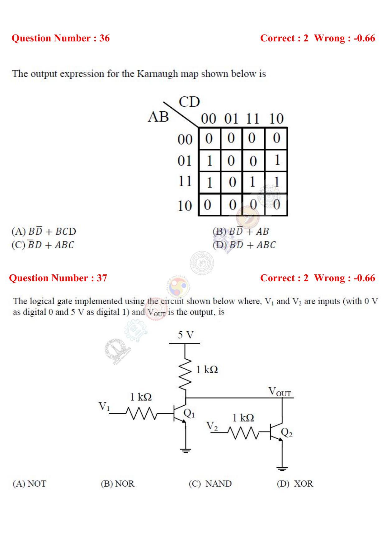 GATE 2017 Electrical Engineering (EE) Question Paper with Answer Key - Page 16