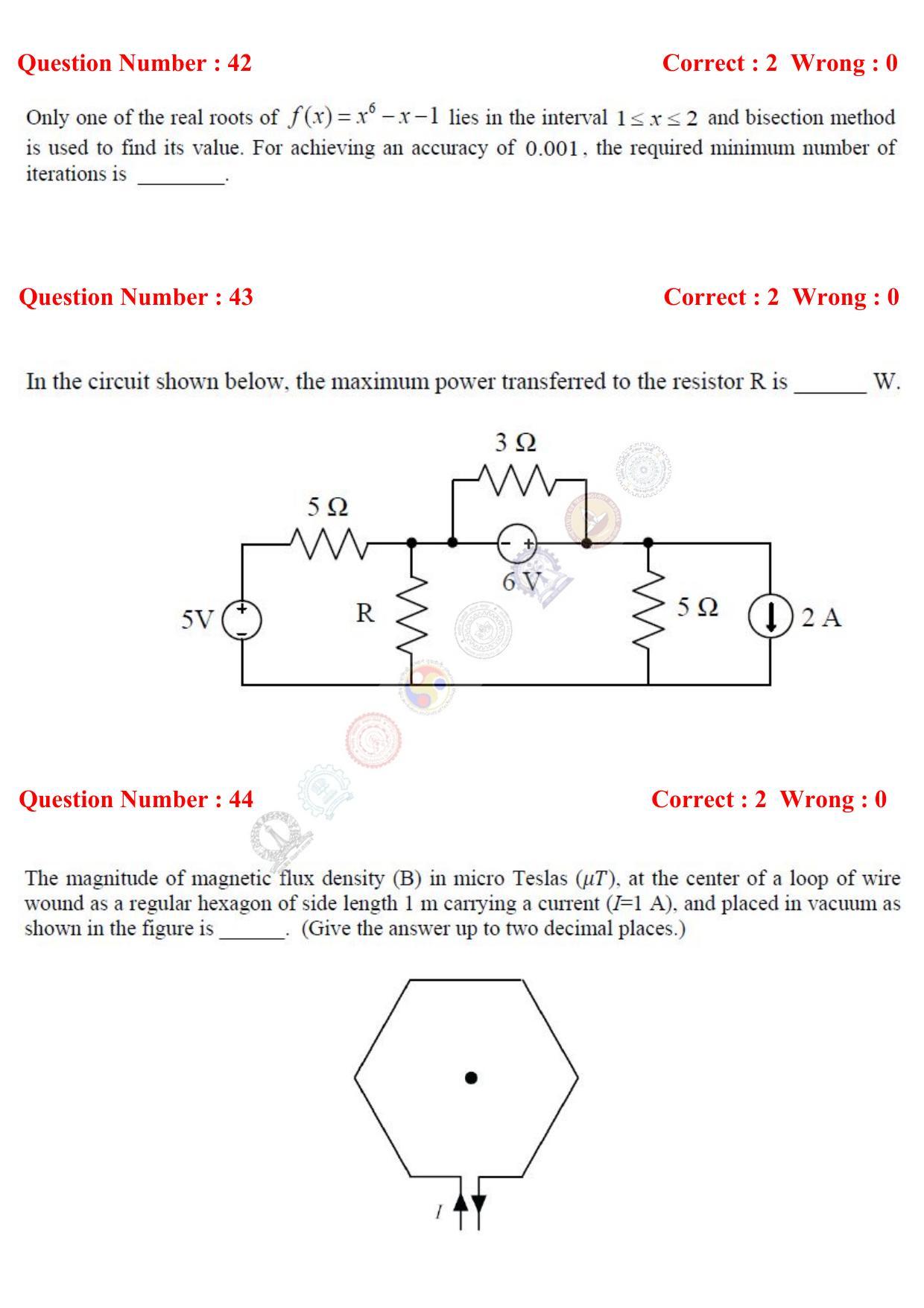 GATE 2017 Electrical Engineering (EE) Question Paper with Answer Key - Page 19
