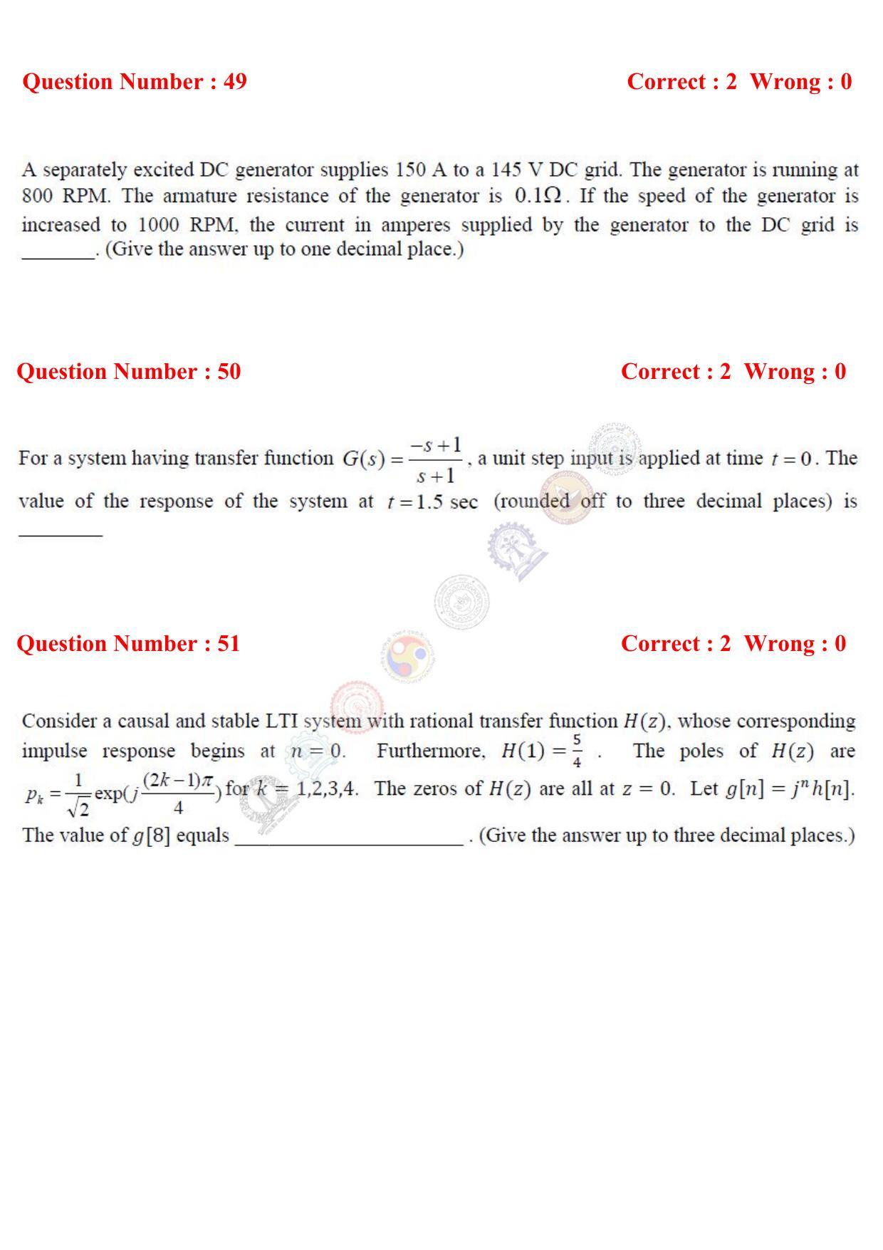 GATE 2017 Electrical Engineering (EE) Question Paper with Answer Key - Page 21