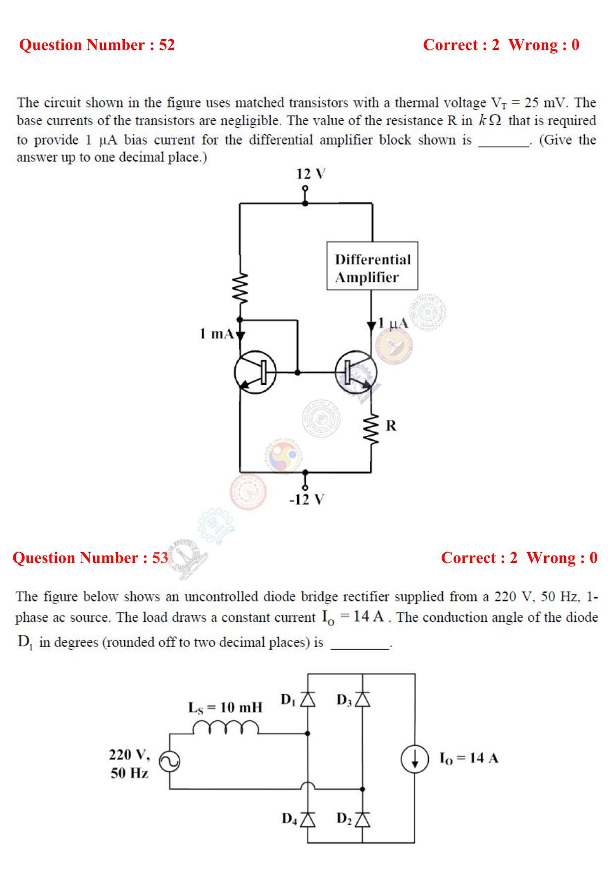 GATE 2017 Electrical Engineering (EE) Question Paper with Answer Key - Page 22