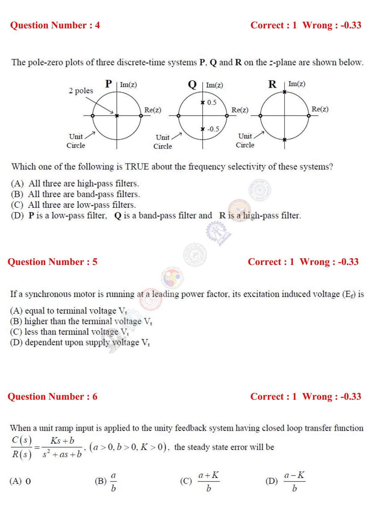 GATE 2017 Electrical Engineering (EE) Question Paper with Answer Key - Page 32