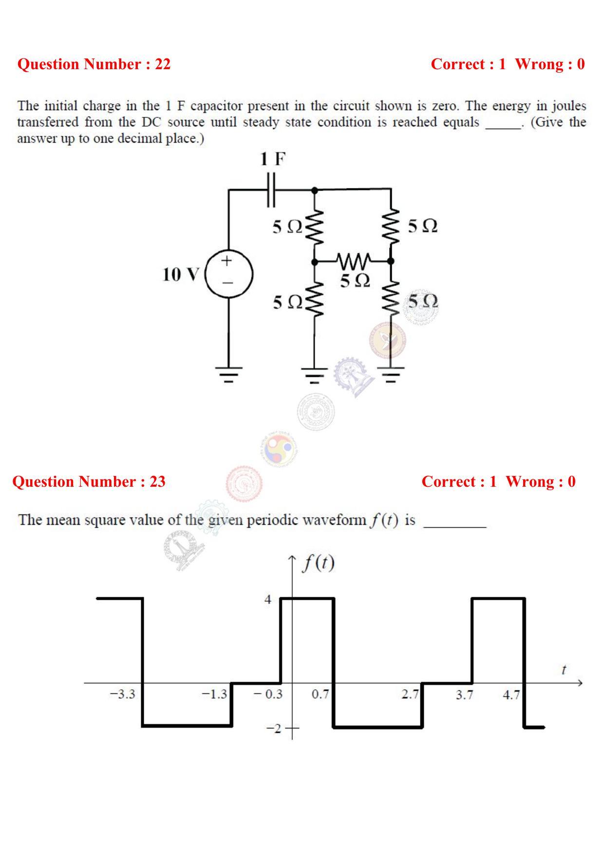 GATE 2017 Electrical Engineering (EE) Question Paper with Answer Key - Page 38