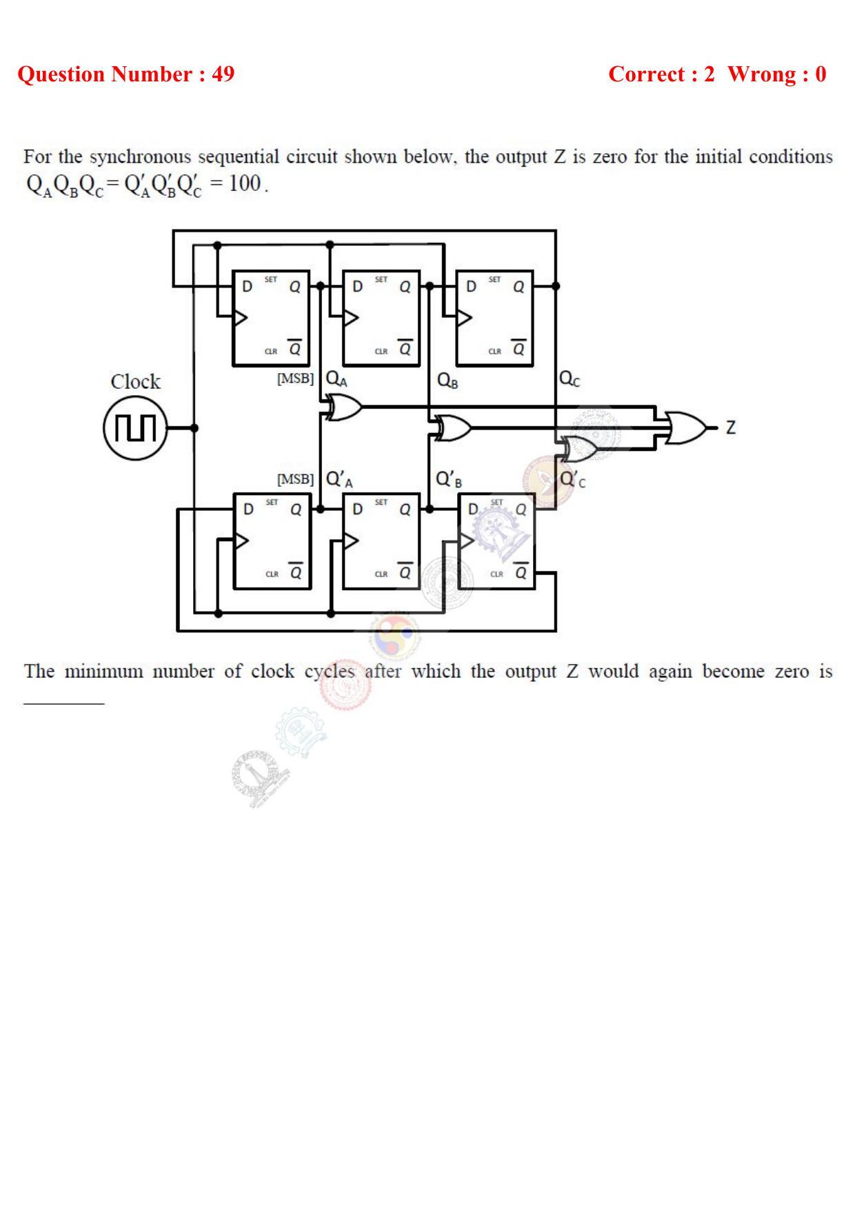 GATE 2017 Electrical Engineering (EE) Question Paper with Answer Key - Page 48