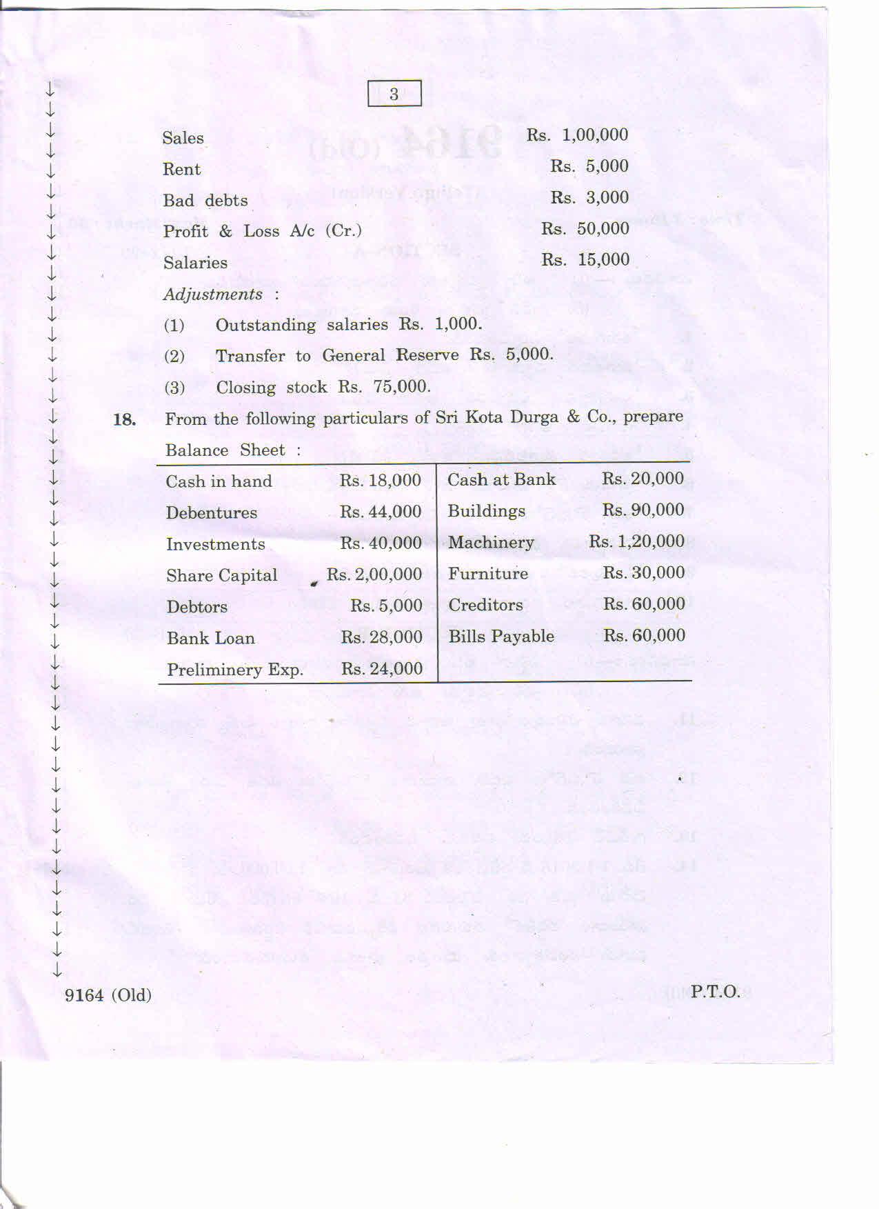 AP Inter 2nd Year Accountancy Tally-II (old) March-2020-Vocational Question Paper - Page 3