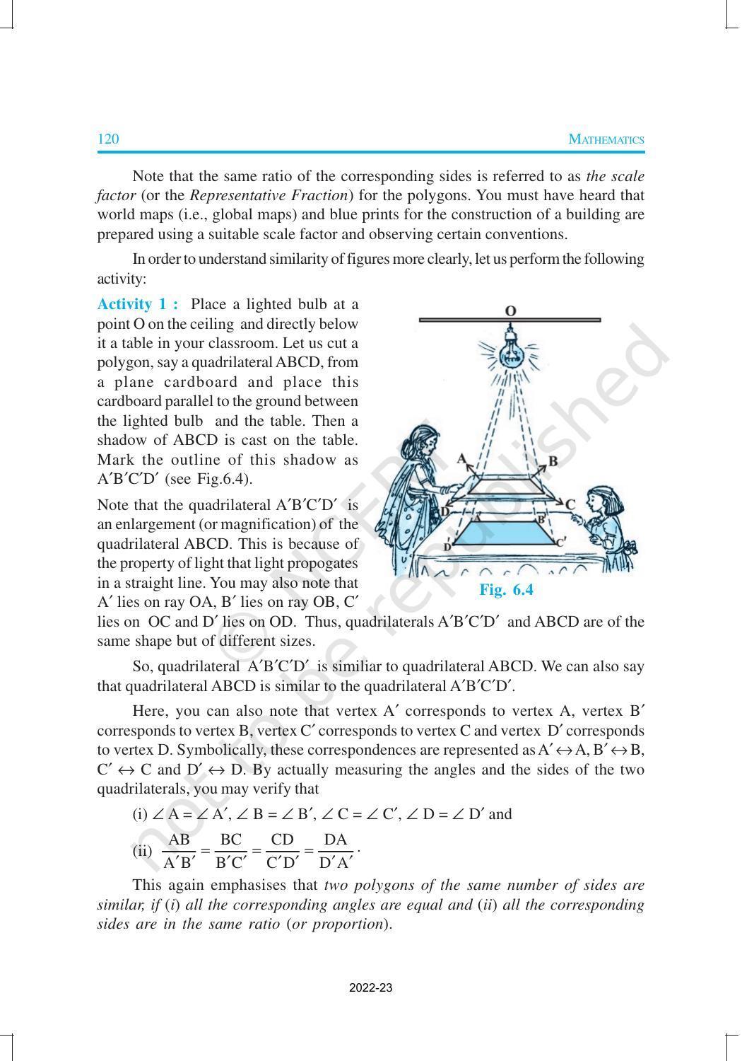 NCERT Book for Class 10 Maths Chapter 6 Triangles - Page 4