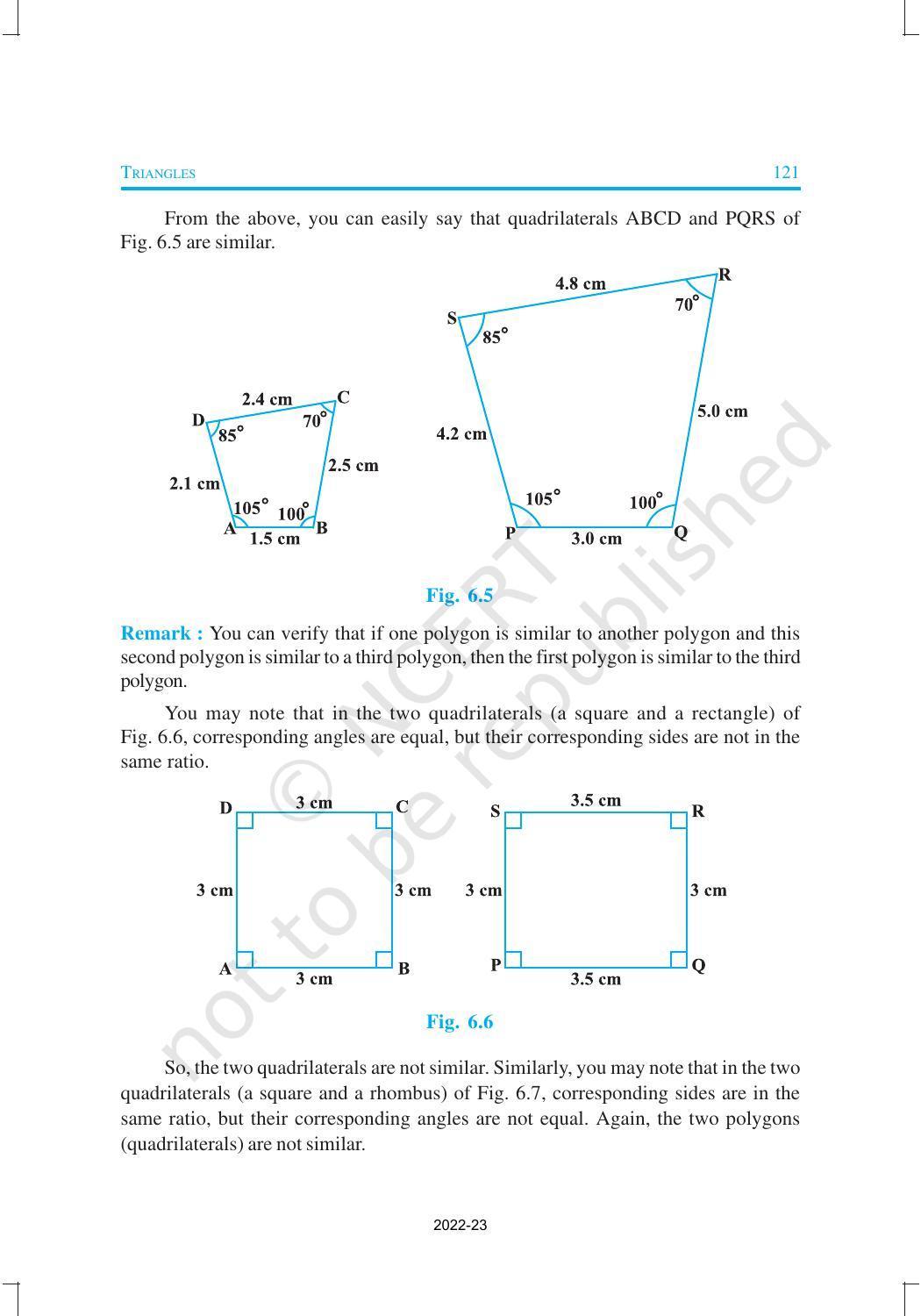 NCERT Book for Class 10 Maths Chapter 6 Triangles - Page 5